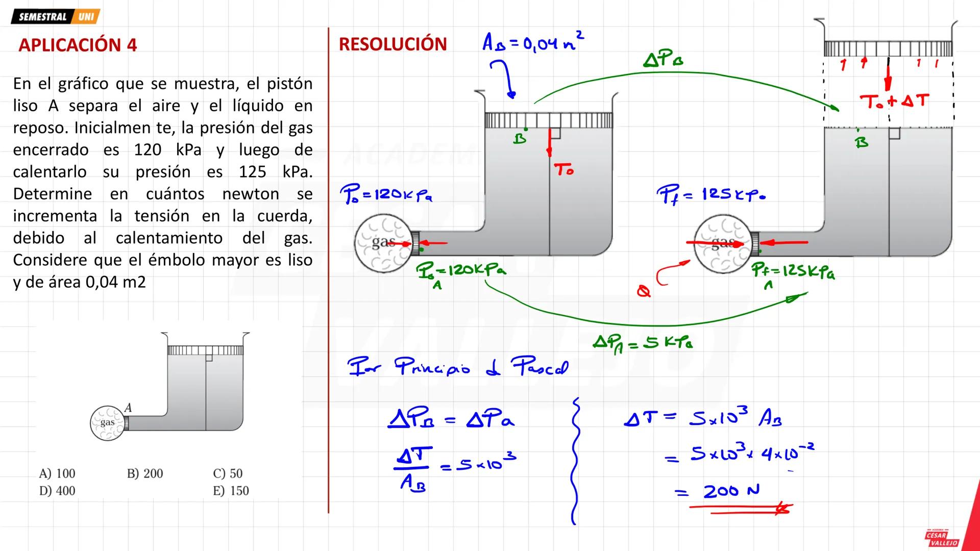 SEMESTRAL UNI
Objetivos
• Analizar las interacciones de los
fluidos en reposo, con otros cuerpos.
• Comprender el concepto de presión
y los
