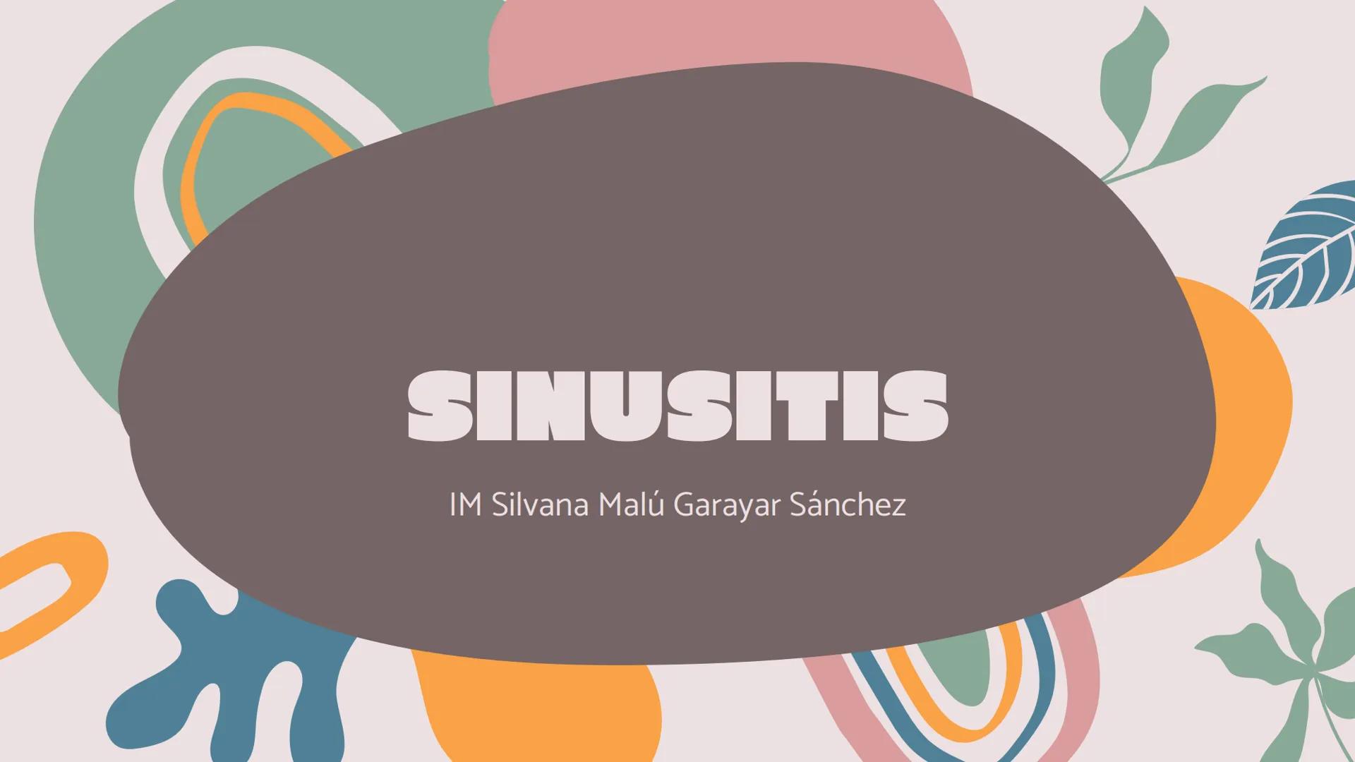 # OTITIS MEDIA
# AGUDA
IM Silvana Malú Garayar Sánchez DEFINICIÓN
Proceso séptico-
inflamatorio del
recubrimiento
mucoperióstico del oído