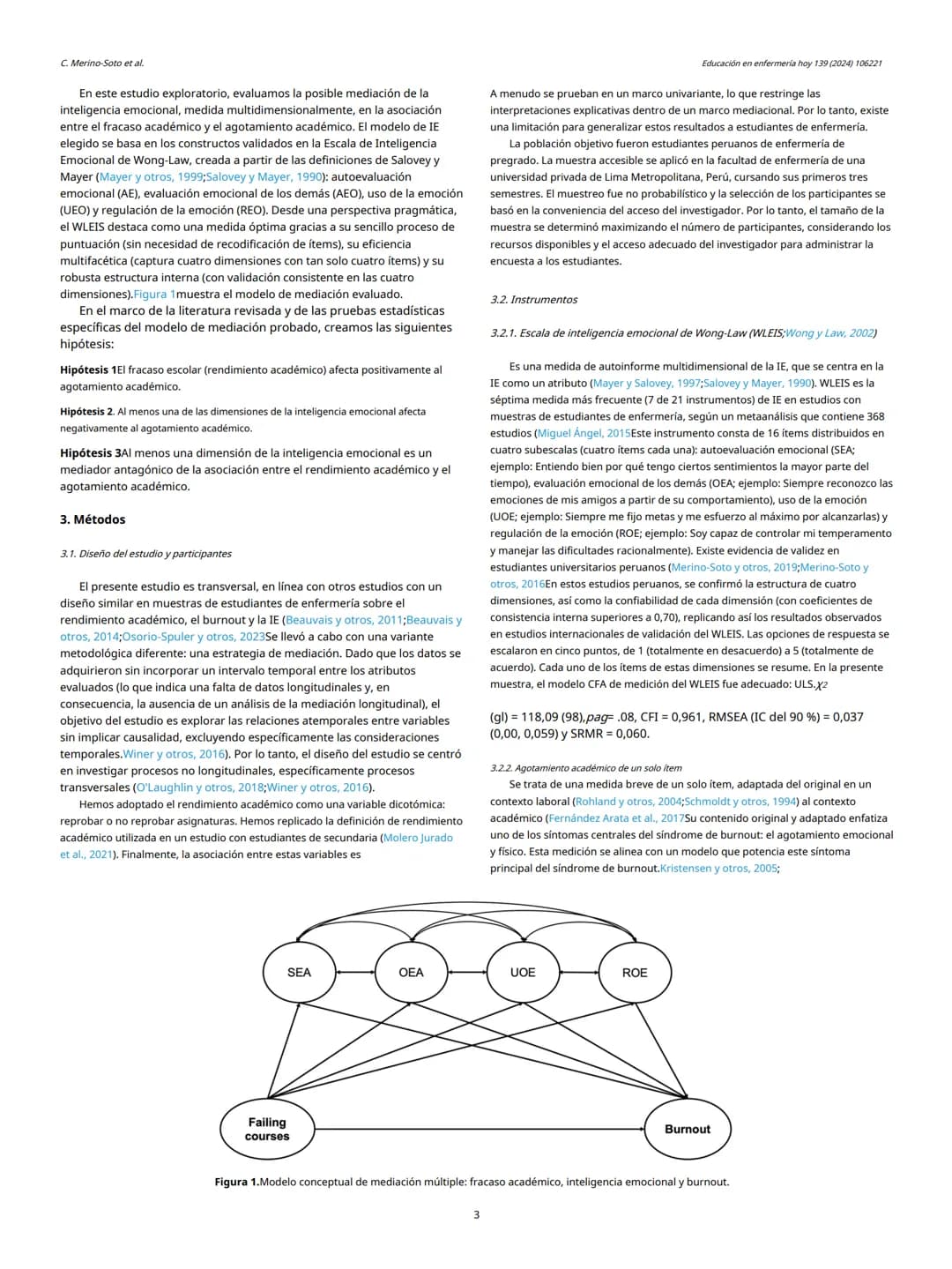 Traducido del inglés al español-www.onlinedoctranslator.com
ELSEVIER
Educación en enfermeria hoy 139 (2024) 106221
Listas de contenidos disp