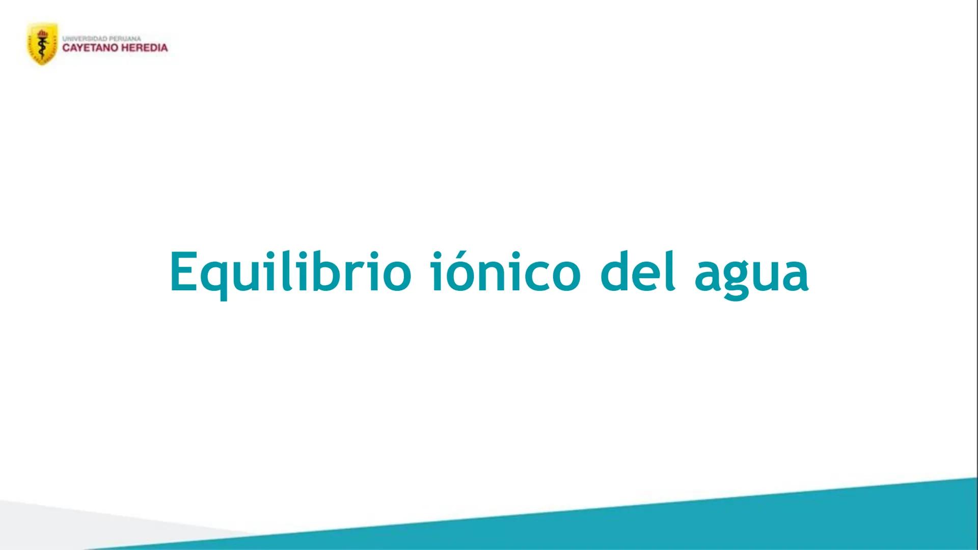 Unidad 4: Cinética, equilibrio químico e iónico
Ácidos y bases
UNIVERSIDAD PERUANA
CAYETANO HEREDIA 4
Resultados de aprendizaje
• Distingu