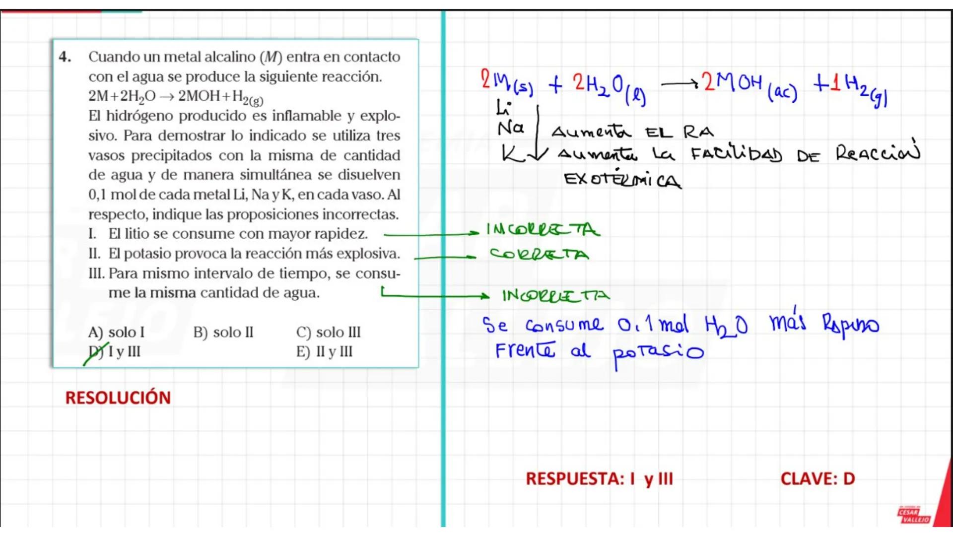 ACADEMIA
CÉSAR
VALLEJO
CICLO
SEMESTRAL
UNI
QUÍMICA
Tema: Cinética química
Docente: Chávez salas Artemio
academiacesarvallejo.edu.pe SEMES