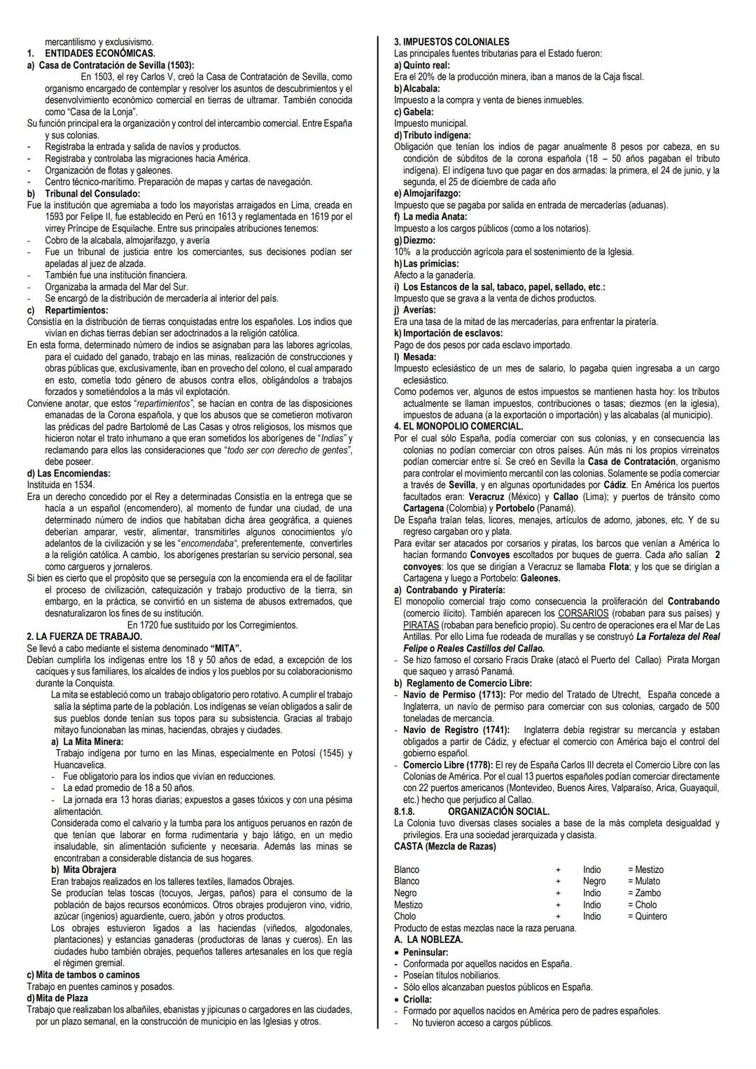 INSTITUCIÓN EDUCATIVA PRIVADA "CIMA"
Lic. Lourdes Verónica QUISPE NINA
HISTORIA
8.1. DOMINACIÓN HISPANICA.
8.1.1
CAPITULO VIII
EL VIRREYNATO