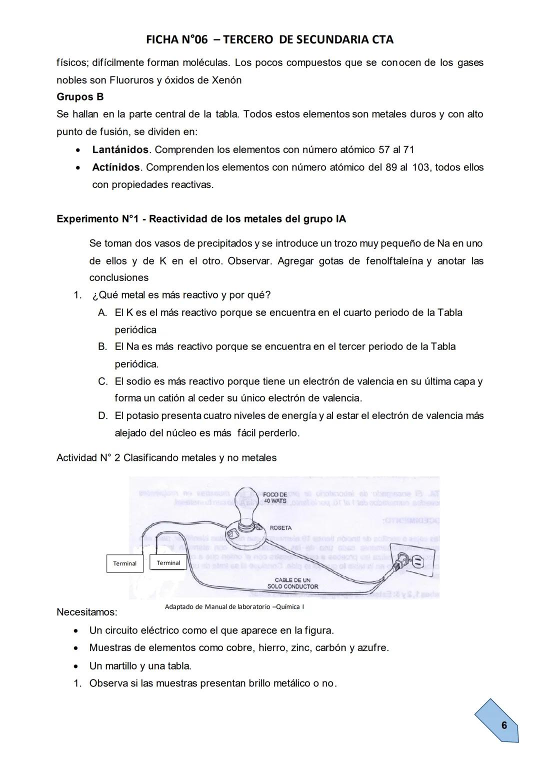 FICHA N°06 - TERCERO DE SECUNDARIA CTA
EDA: "FOMENTAMOS LA INTERCULTURALIDAD PARA CONSTRUIR UNA SOCIEDAD MAS JUSTA"
PRODUCTO O EVIDENCIA DE