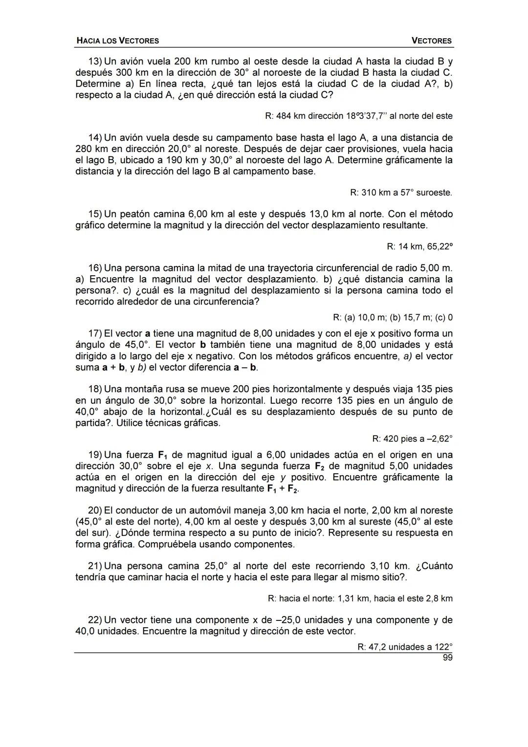 HACIA LOS
VECTORES
UN CURSO PREPARATORIO PARA
FÍSICA UNIVERSITARIA
FACULTAD DE INGENIERÍA
UNIVERSIDAD NACIONAL DE ENTRE RÍOS
JOSÉ DI PAOLO H