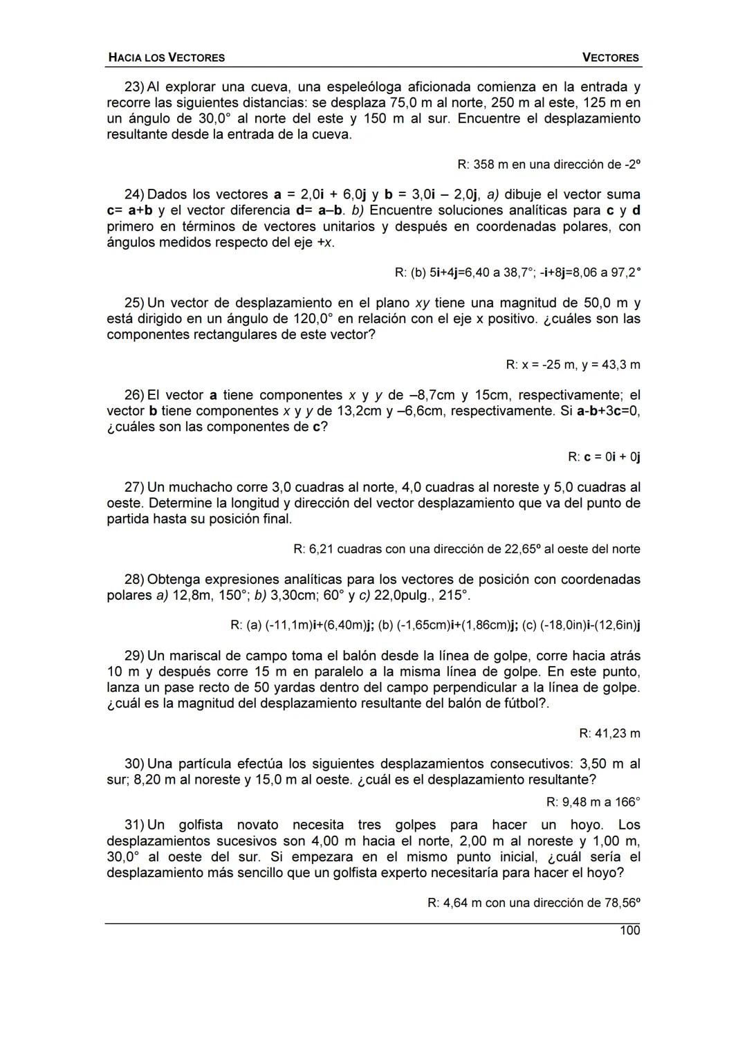 HACIA LOS
VECTORES
UN CURSO PREPARATORIO PARA
FÍSICA UNIVERSITARIA
FACULTAD DE INGENIERÍA
UNIVERSIDAD NACIONAL DE ENTRE RÍOS
JOSÉ DI PAOLO H