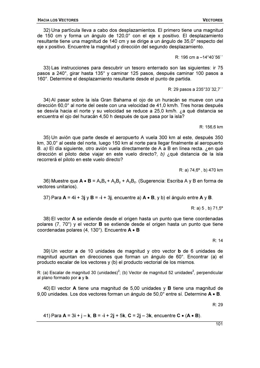 HACIA LOS
VECTORES
UN CURSO PREPARATORIO PARA
FÍSICA UNIVERSITARIA
FACULTAD DE INGENIERÍA
UNIVERSIDAD NACIONAL DE ENTRE RÍOS
JOSÉ DI PAOLO H