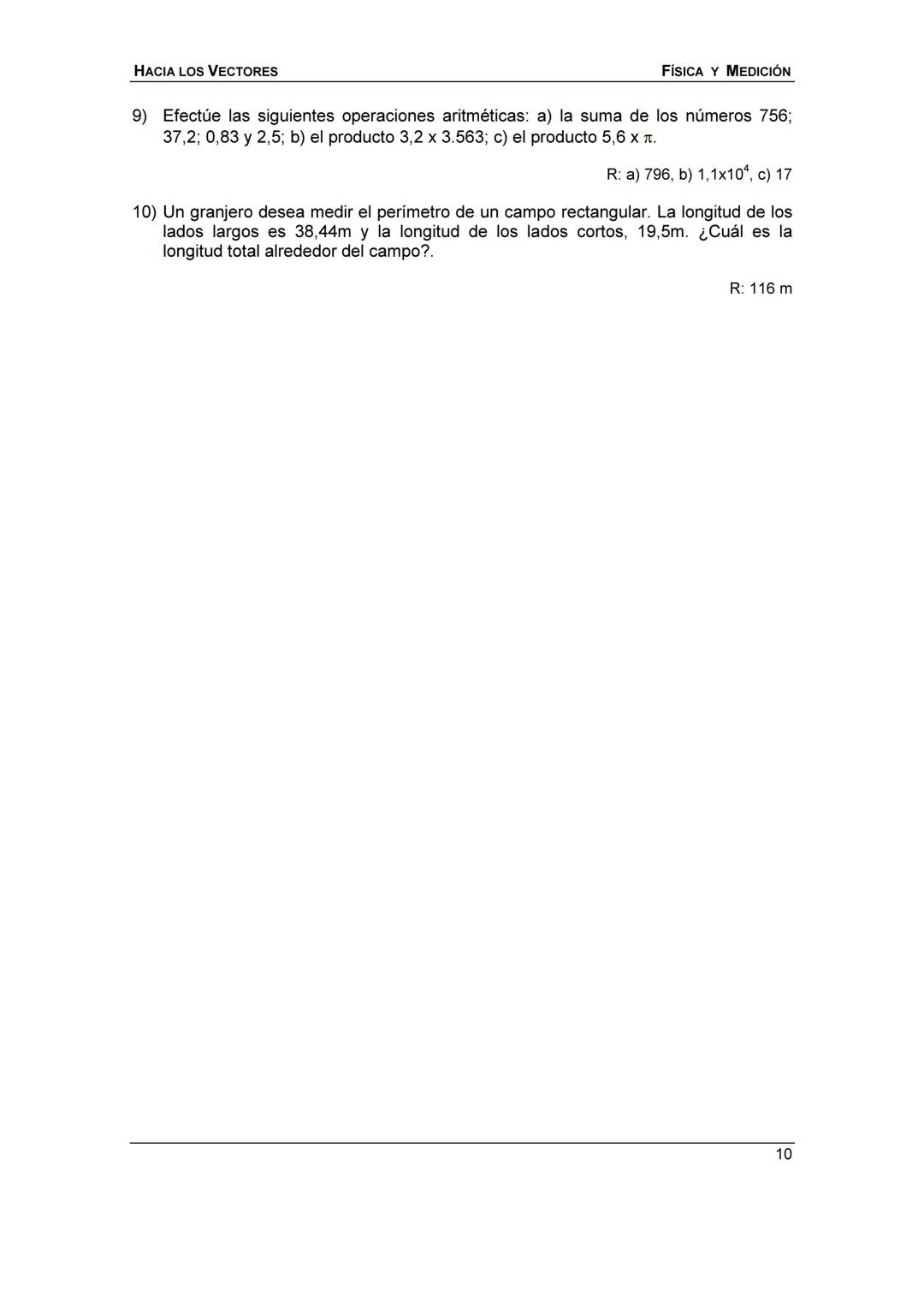 HACIA LOS
VECTORES
UN CURSO PREPARATORIO PARA
FÍSICA UNIVERSITARIA
FACULTAD DE INGENIERÍA
UNIVERSIDAD NACIONAL DE ENTRE RÍOS
JOSÉ DI PAOLO H