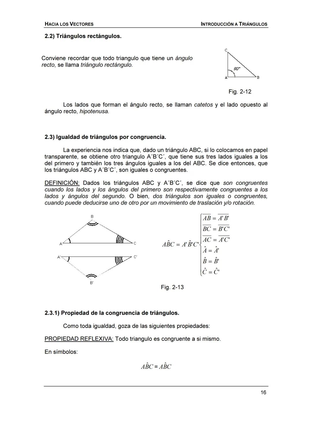 HACIA LOS
VECTORES
UN CURSO PREPARATORIO PARA
FÍSICA UNIVERSITARIA
FACULTAD DE INGENIERÍA
UNIVERSIDAD NACIONAL DE ENTRE RÍOS
JOSÉ DI PAOLO H
