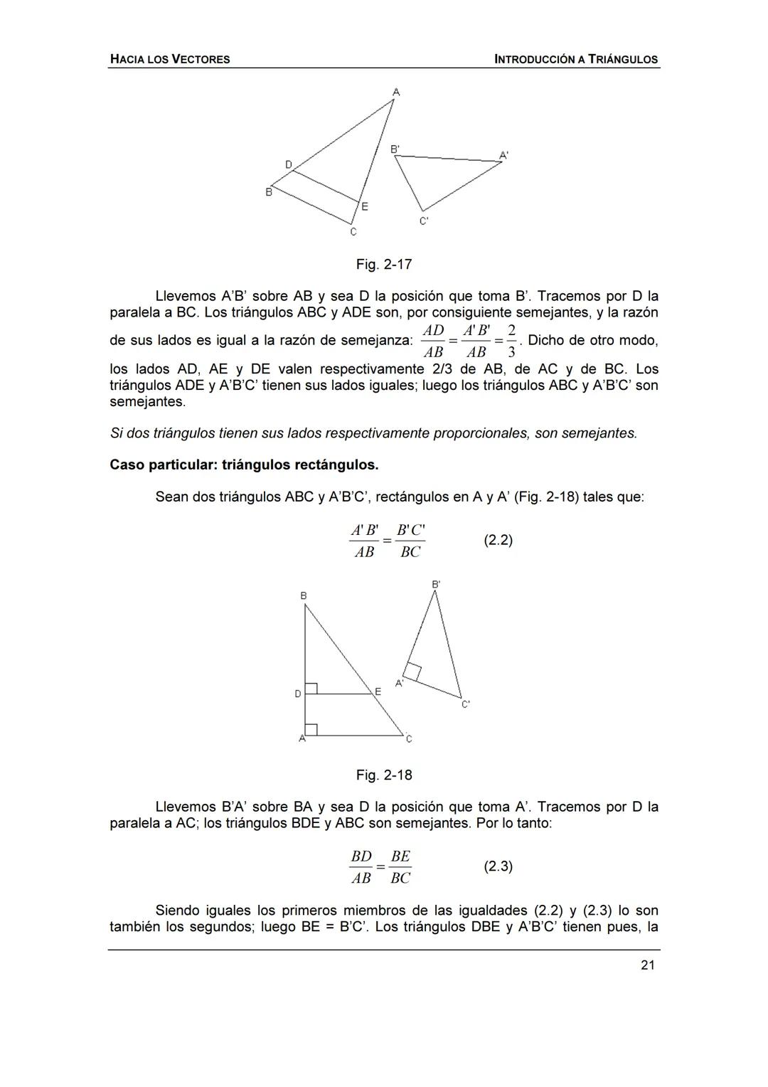 HACIA LOS
VECTORES
UN CURSO PREPARATORIO PARA
FÍSICA UNIVERSITARIA
FACULTAD DE INGENIERÍA
UNIVERSIDAD NACIONAL DE ENTRE RÍOS
JOSÉ DI PAOLO H