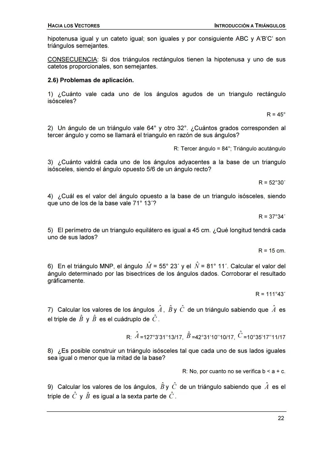 HACIA LOS
VECTORES
UN CURSO PREPARATORIO PARA
FÍSICA UNIVERSITARIA
FACULTAD DE INGENIERÍA
UNIVERSIDAD NACIONAL DE ENTRE RÍOS
JOSÉ DI PAOLO H