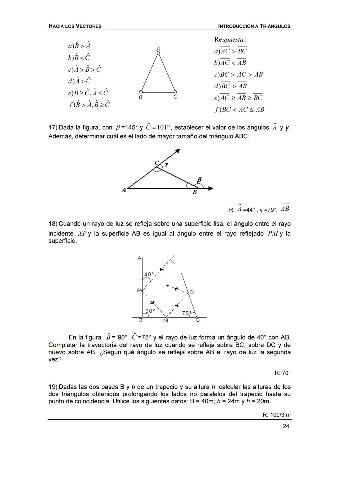 HACIA LOS
VECTORES
UN CURSO PREPARATORIO PARA
FÍSICA UNIVERSITARIA
FACULTAD DE INGENIERÍA
UNIVERSIDAD NACIONAL DE ENTRE RÍOS
JOSÉ DI PAOLO H