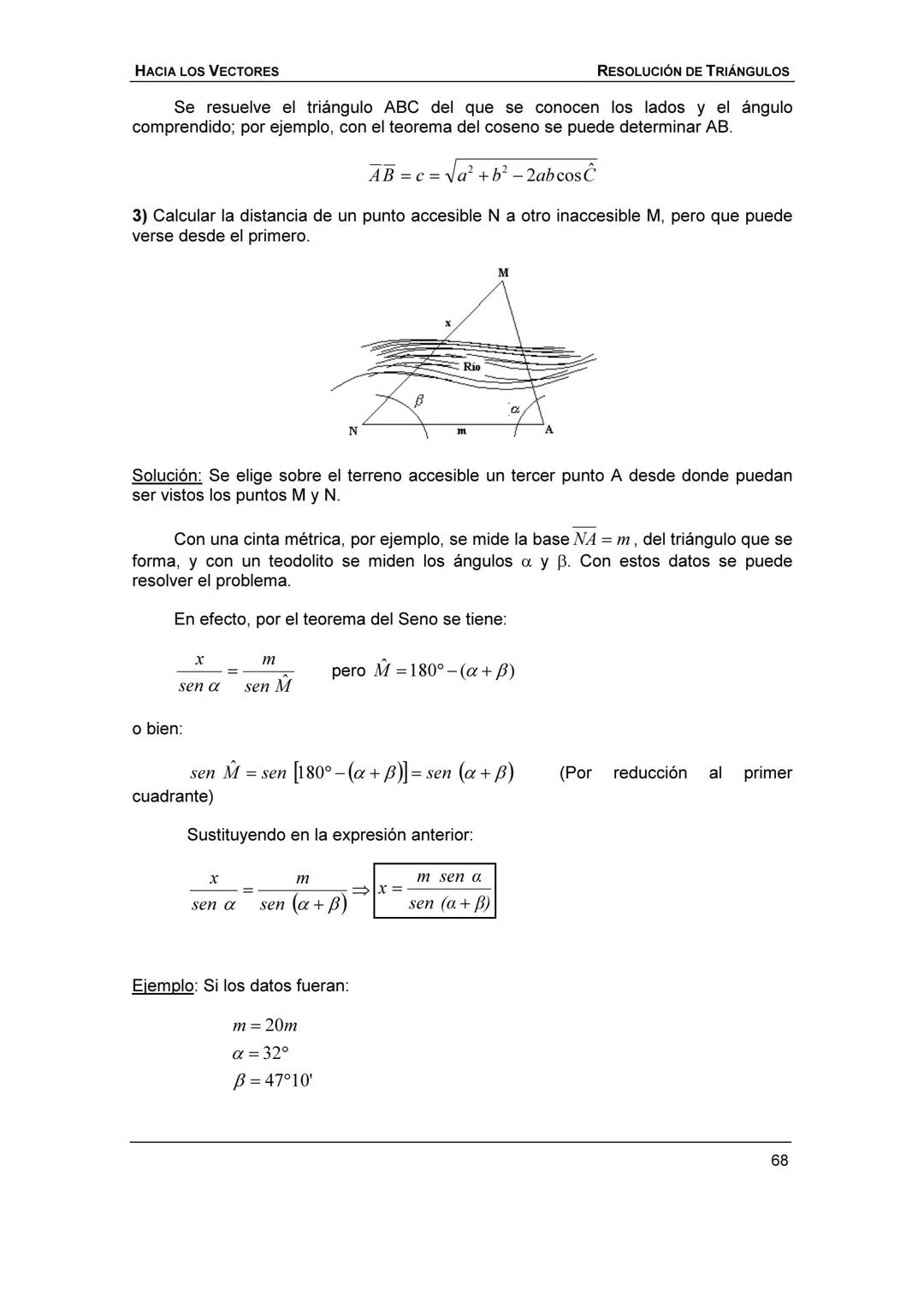 HACIA LOS
VECTORES
UN CURSO PREPARATORIO PARA
FÍSICA UNIVERSITARIA
FACULTAD DE INGENIERÍA
UNIVERSIDAD NACIONAL DE ENTRE RÍOS
JOSÉ DI PAOLO H