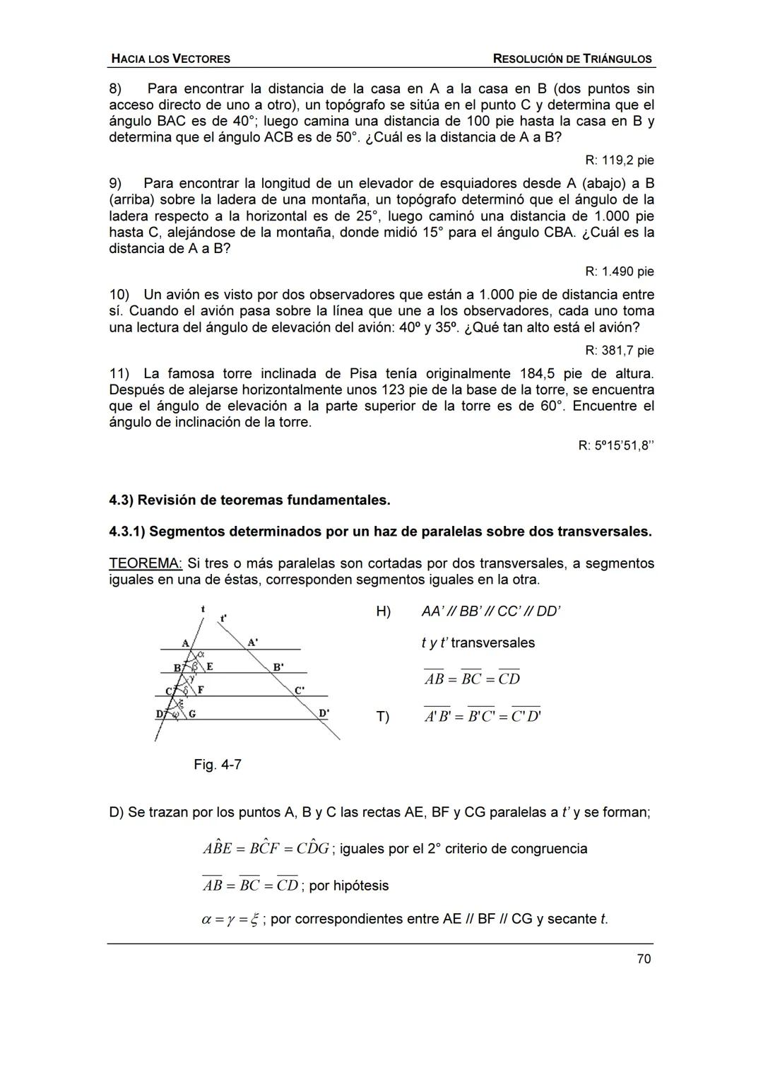 HACIA LOS
VECTORES
UN CURSO PREPARATORIO PARA
FÍSICA UNIVERSITARIA
FACULTAD DE INGENIERÍA
UNIVERSIDAD NACIONAL DE ENTRE RÍOS
JOSÉ DI PAOLO H