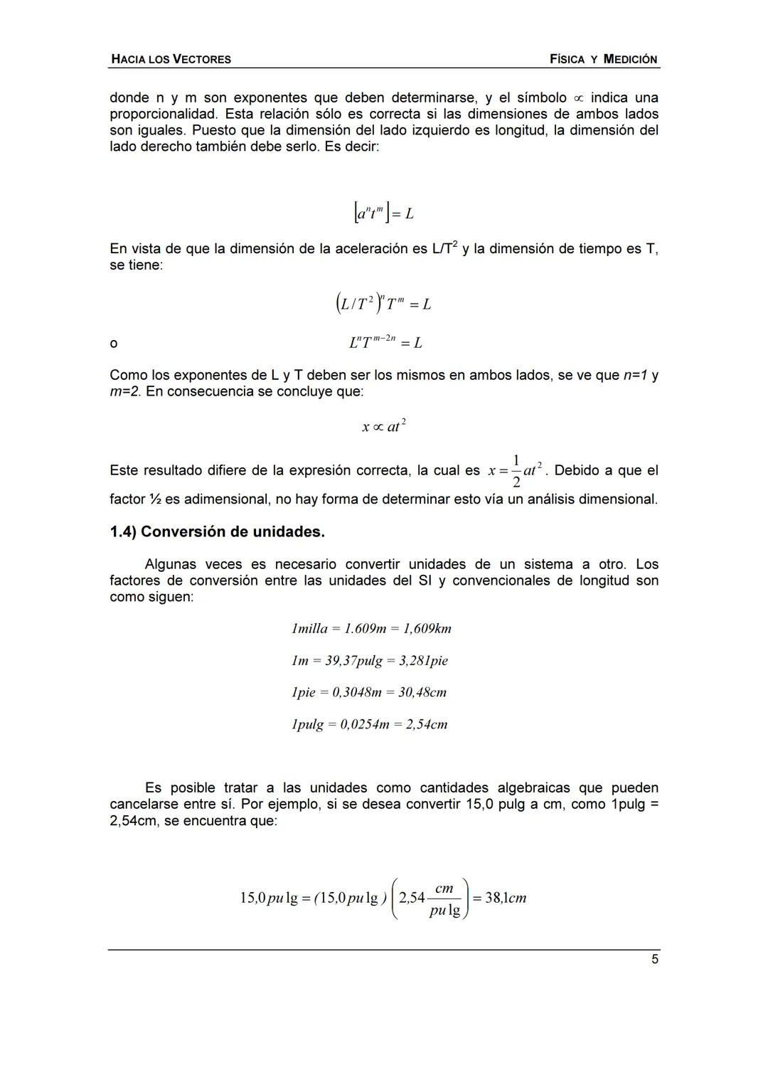 HACIA LOS
VECTORES
UN CURSO PREPARATORIO PARA
FÍSICA UNIVERSITARIA
FACULTAD DE INGENIERÍA
UNIVERSIDAD NACIONAL DE ENTRE RÍOS
JOSÉ DI PAOLO H