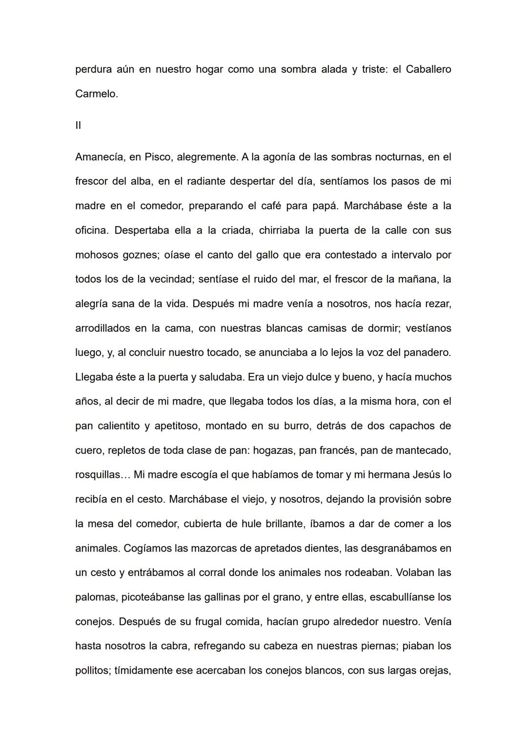 CUARTO DE SECUNDARIA - AGOSTO
EL CABALLERO CARMELO
Abraham Valdelomar
El Caballero
Carmelo
(ABRAHAN VALDELOMAR)
Un día, después del desayuno