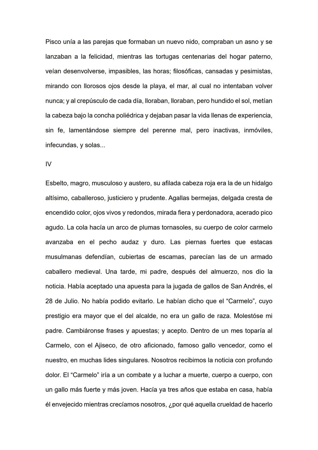 CUARTO DE SECUNDARIA - AGOSTO
EL CABALLERO CARMELO
Abraham Valdelomar
El Caballero
Carmelo
(ABRAHAN VALDELOMAR)
Un día, después del desayuno