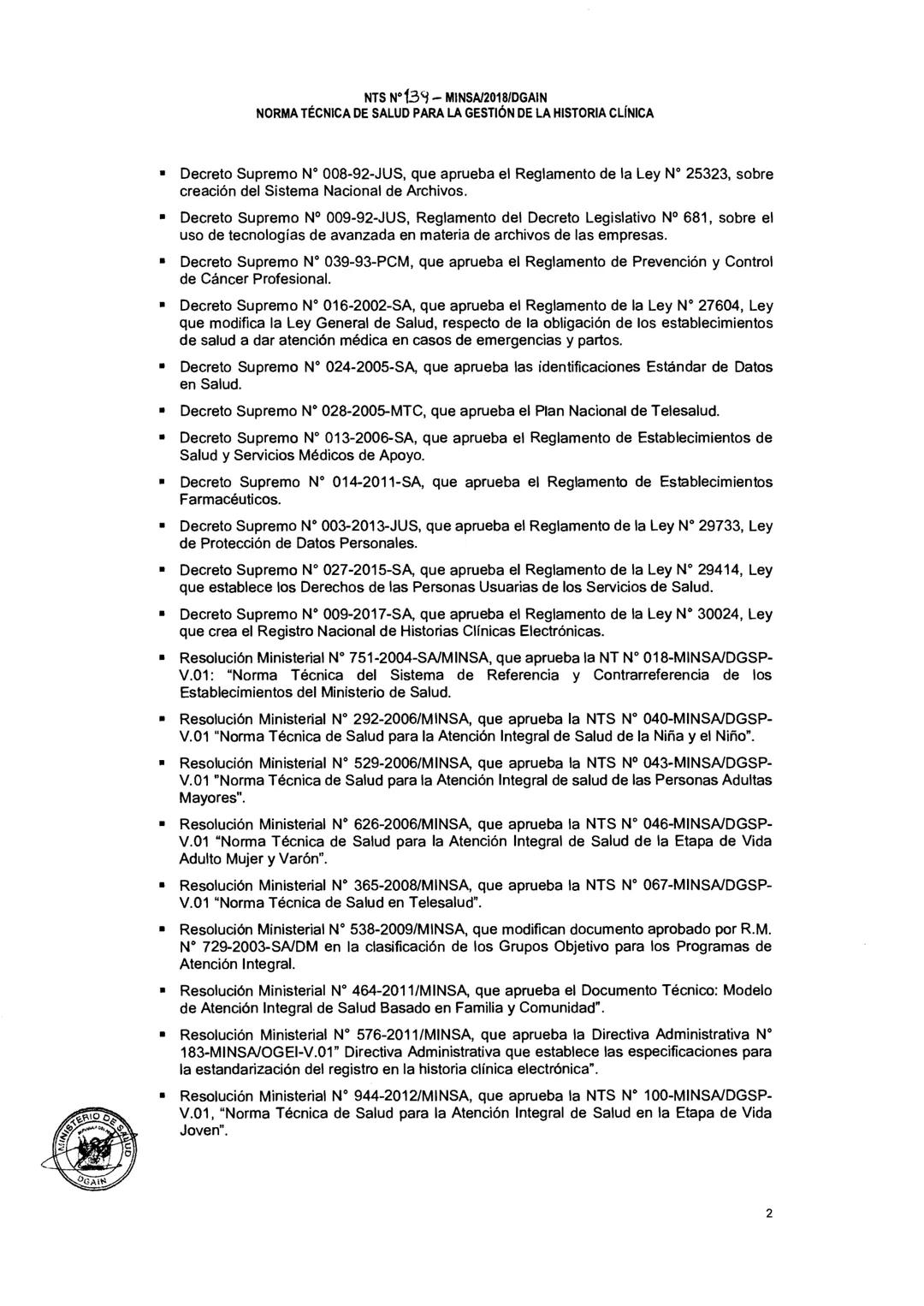 No.2.14-2018/MINSA
MINISTERIO DE SALUD
REPUBLICA DEL PERU
Resolución Ministerial
Lima, 13... de.... Marzo...... del.2018.
Visto, el Expe