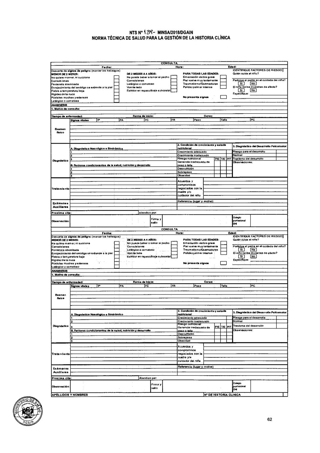 No.2.14-2018/MINSA
MINISTERIO DE SALUD
REPUBLICA DEL PERU
Resolución Ministerial
Lima, 13... de.... Marzo...... del.2018.
Visto, el Expe