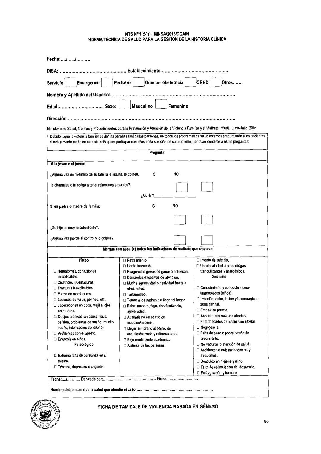 No.2.14-2018/MINSA
MINISTERIO DE SALUD
REPUBLICA DEL PERU
Resolución Ministerial
Lima, 13... de.... Marzo...... del.2018.
Visto, el Expe