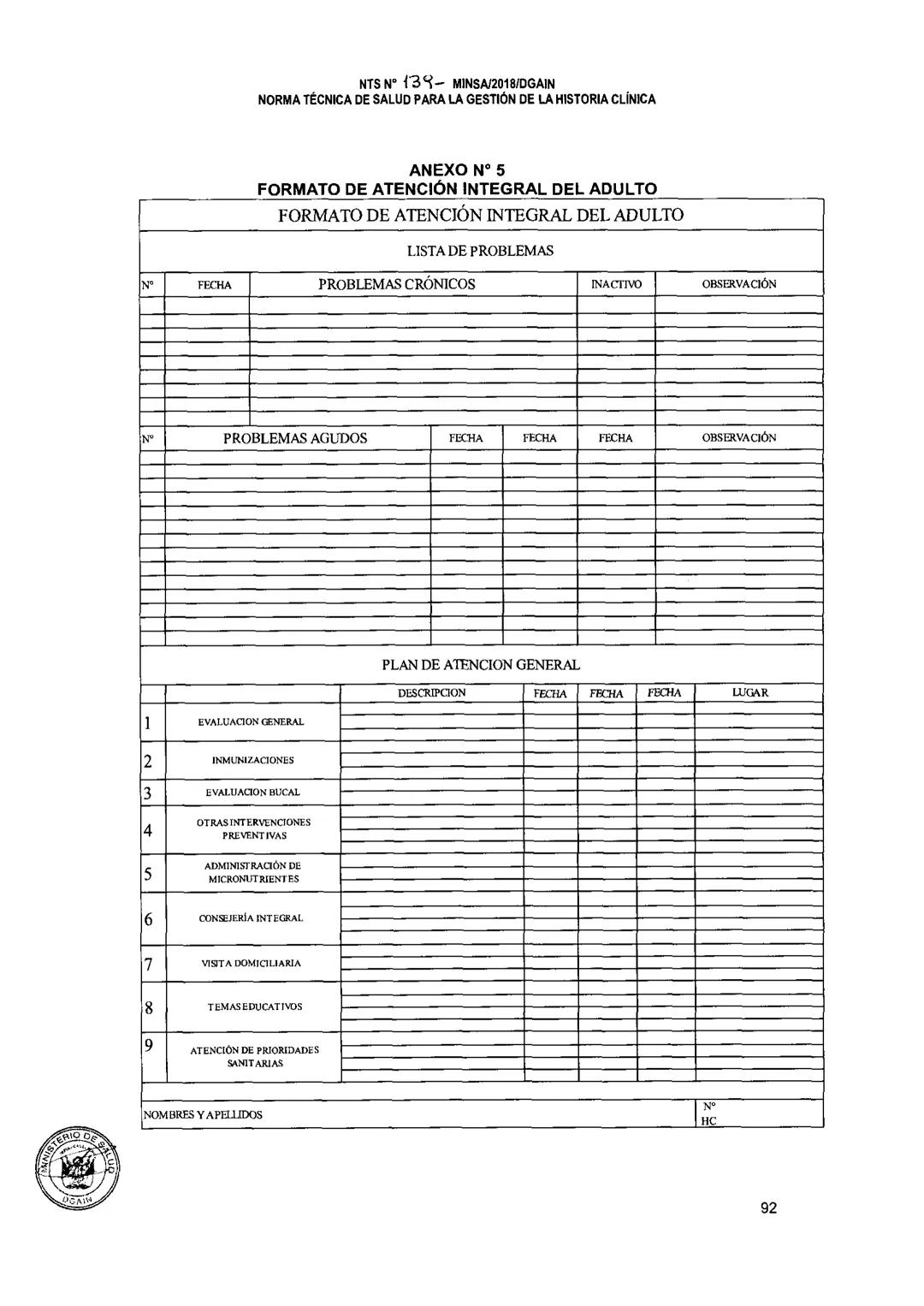 No.2.14-2018/MINSA
MINISTERIO DE SALUD
REPUBLICA DEL PERU
Resolución Ministerial
Lima, 13... de.... Marzo...... del.2018.
Visto, el Expe