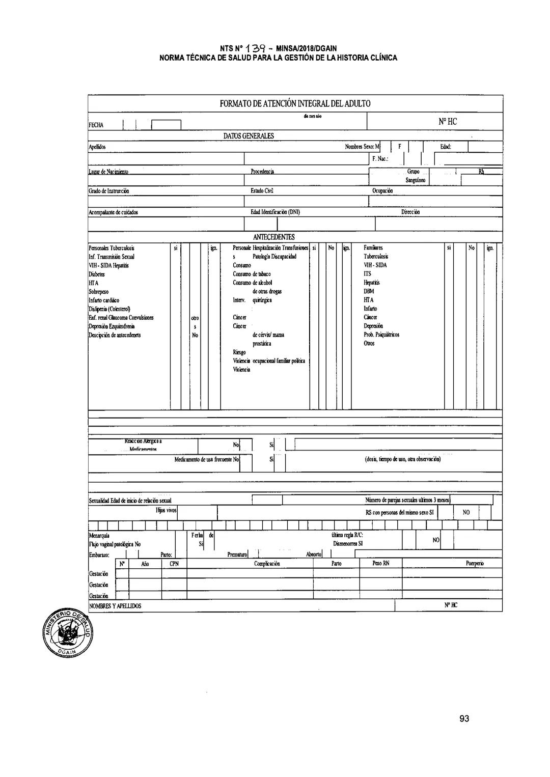 No.2.14-2018/MINSA
MINISTERIO DE SALUD
REPUBLICA DEL PERU
Resolución Ministerial
Lima, 13... de.... Marzo...... del.2018.
Visto, el Expe