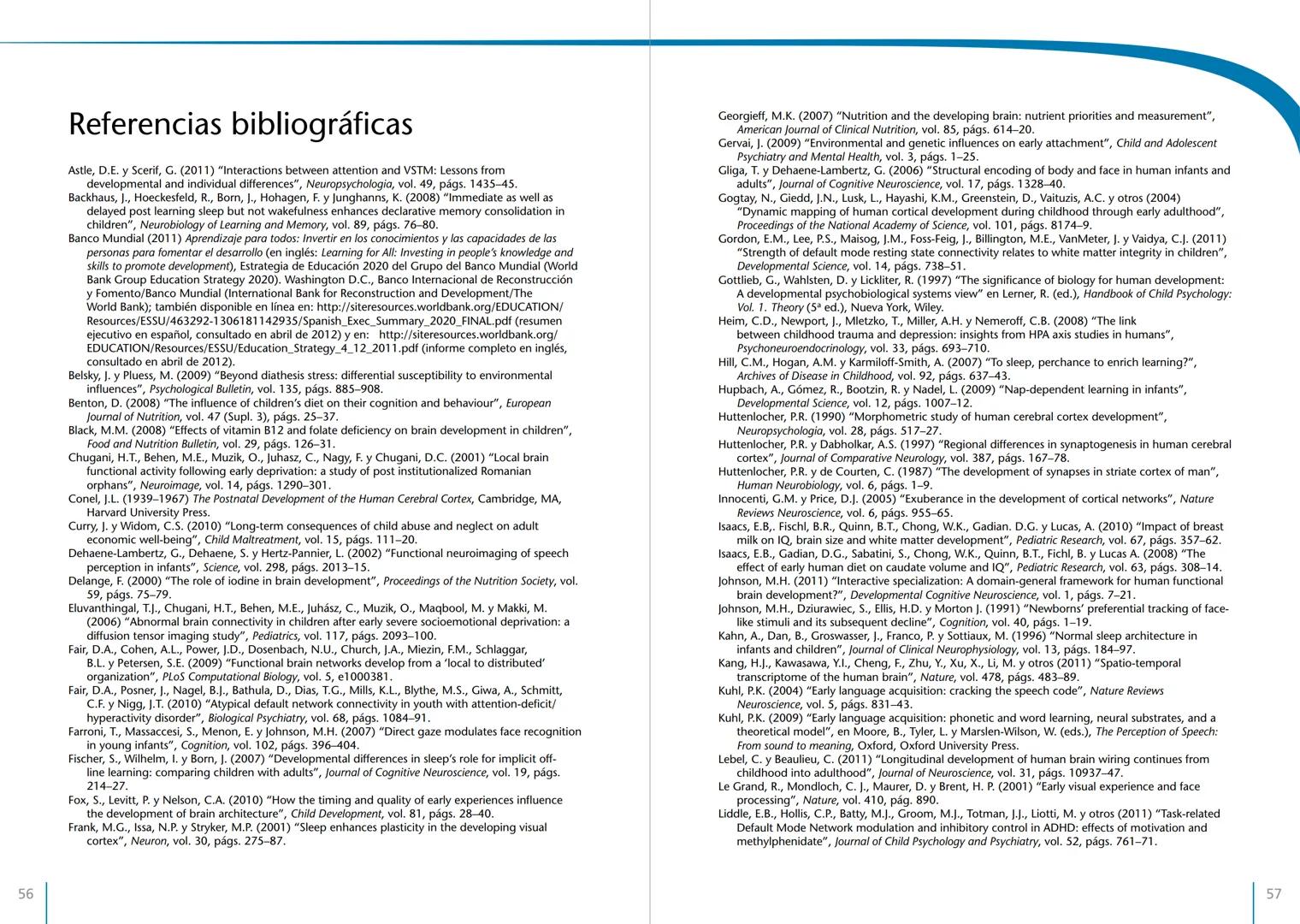 # LA PRIMERA INFANCIA EN PERSPECTIVA 7
# El cerebro en desarrollo # LA PRIMERA INFANCIA EN PERSPECTIVA
Serie editada por Martin Woodhead y