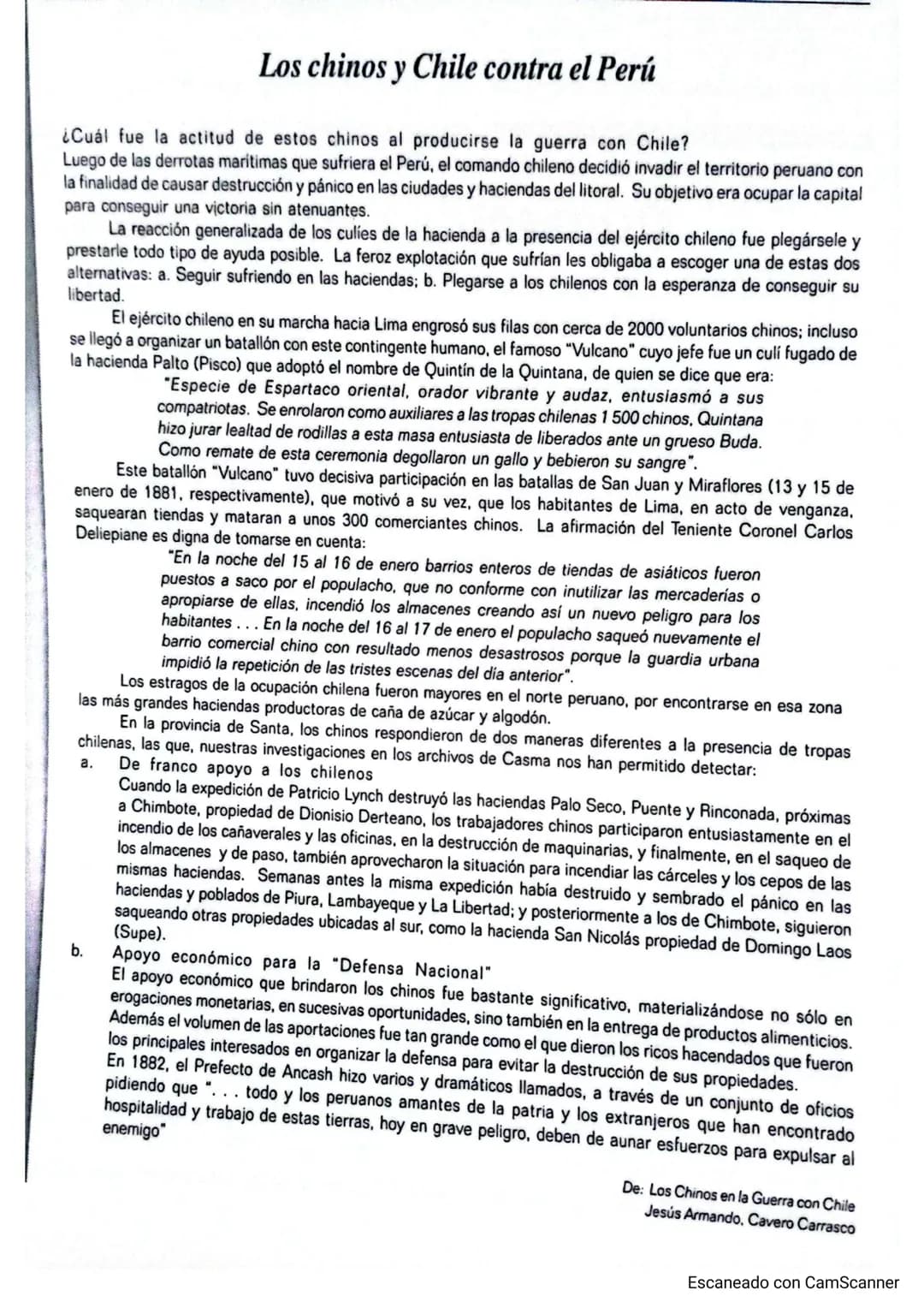 ## Los colaboracionistas y neutrales en la Guerra del salitre
E L COLABORACIONISMO se manifestó, principalmente, al interior de las clases