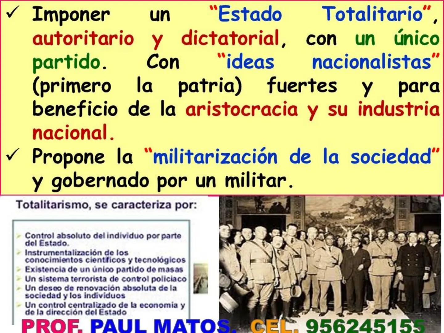¿Cómo fue el gobierno
nacionalista de Sánchez Cerro?
(1930-1931)
Piurano conocido como El "Mocho"
PROF PAUL MATOS. CEL. 956245155 COMPETENCI