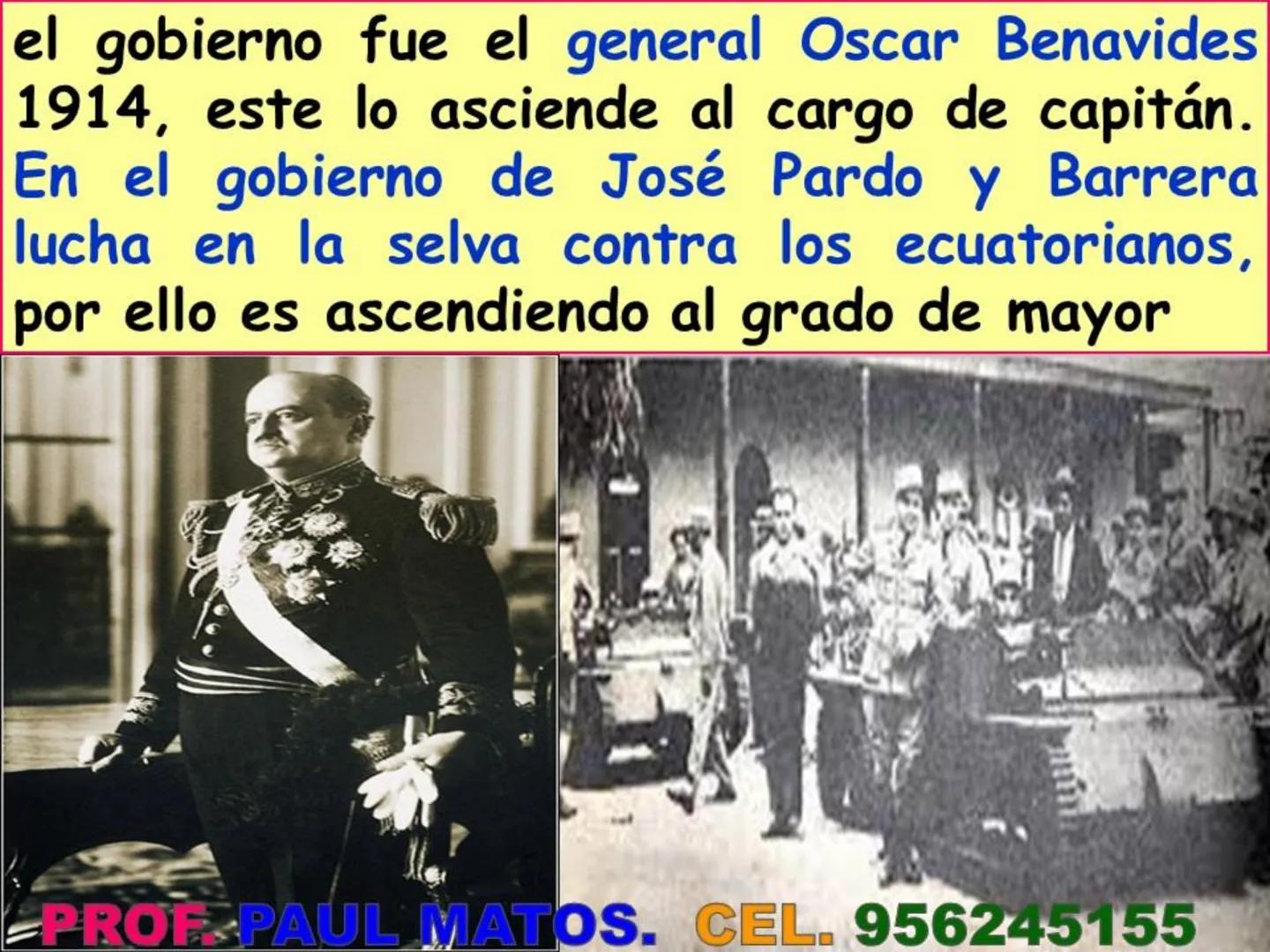 ¿Cómo fue el gobierno
nacionalista de Sánchez Cerro?
(1930-1931)
Piurano conocido como El "Mocho"
PROF PAUL MATOS. CEL. 956245155 COMPETENCI