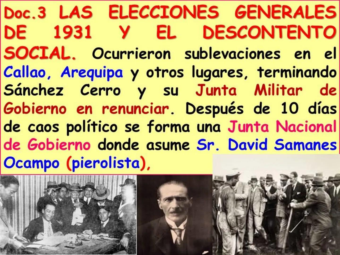 ¿Cómo fue el gobierno
nacionalista de Sánchez Cerro?
(1930-1931)
Piurano conocido como El "Mocho"
PROF PAUL MATOS. CEL. 956245155 COMPETENCI