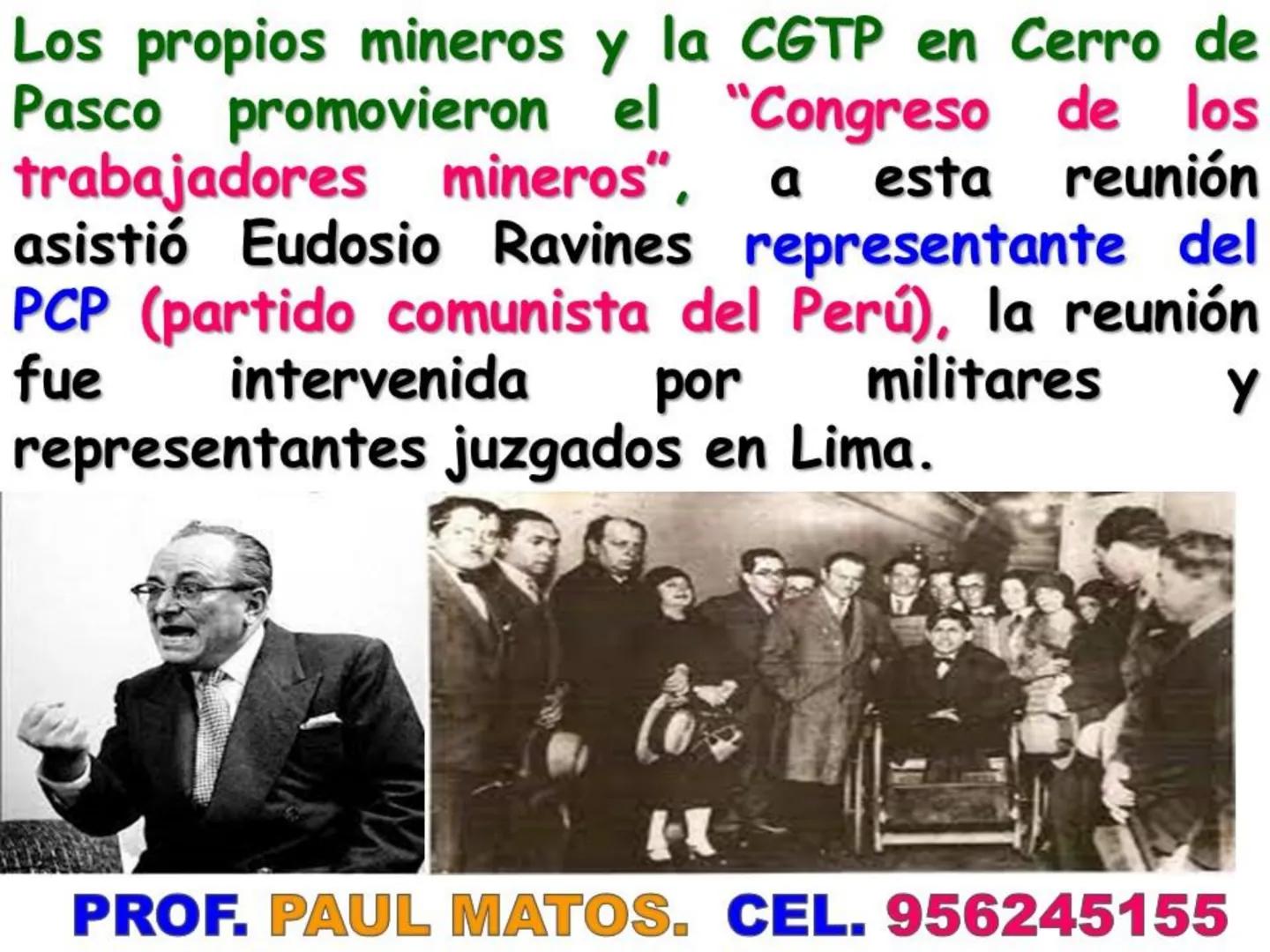 ¿Cómo fue el gobierno
nacionalista de Sánchez Cerro?
(1930-1931)
Piurano conocido como El "Mocho"
PROF PAUL MATOS. CEL. 956245155 COMPETENCI