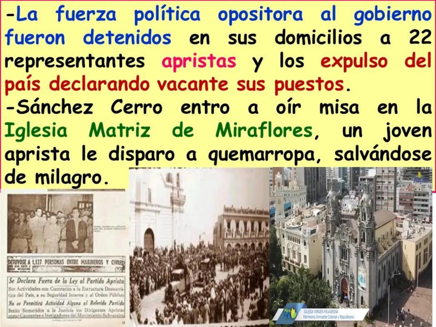 ¿Cómo fue el gobierno
nacionalista de Sánchez Cerro?
(1930-1931)
Piurano conocido como El "Mocho"
PROF PAUL MATOS. CEL. 956245155 COMPETENCI