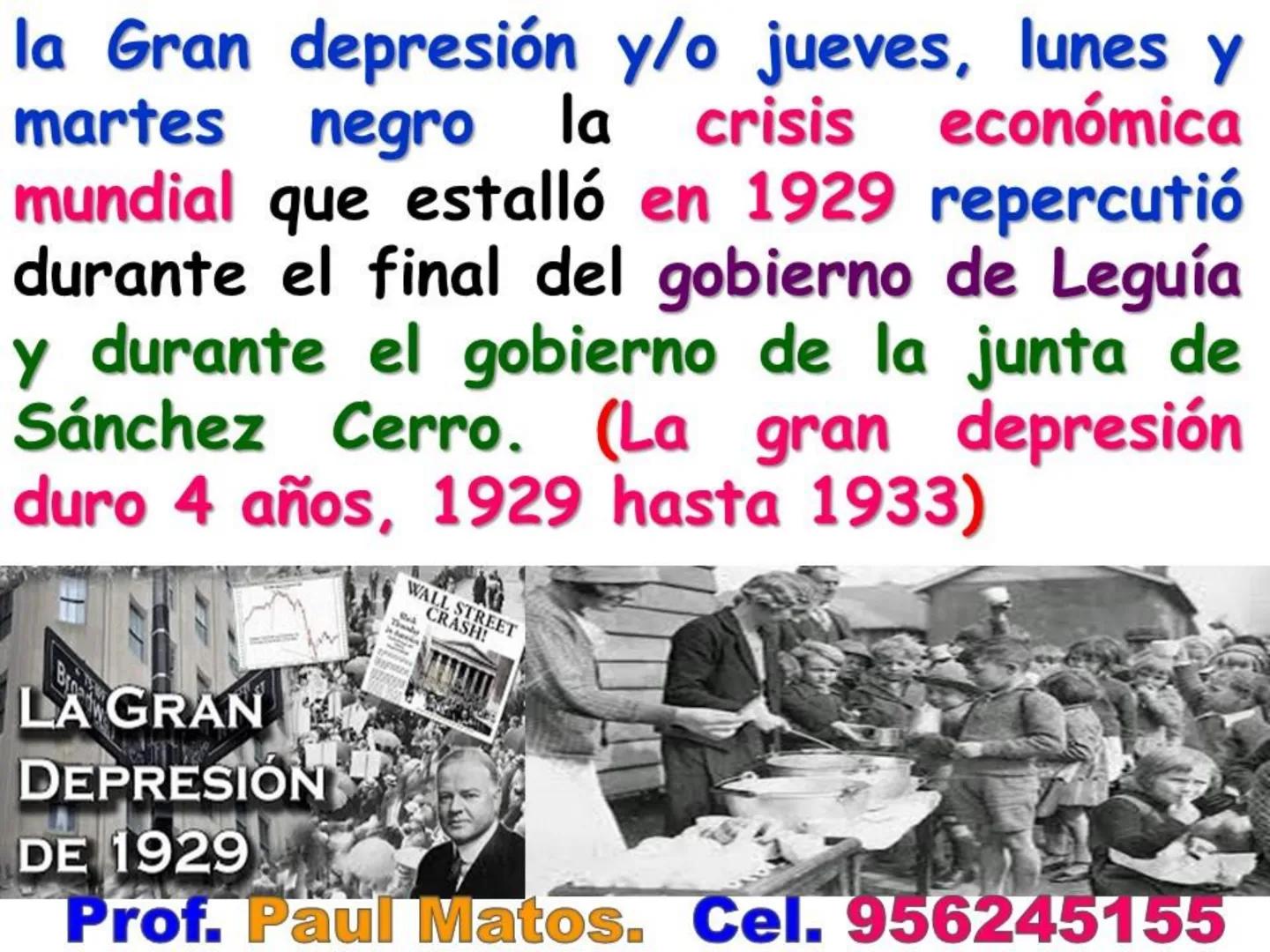 ¿Cómo fue el gobierno
nacionalista de Sánchez Cerro?
(1930-1931)
Piurano conocido como El "Mocho"
PROF PAUL MATOS. CEL. 956245155 COMPETENCI