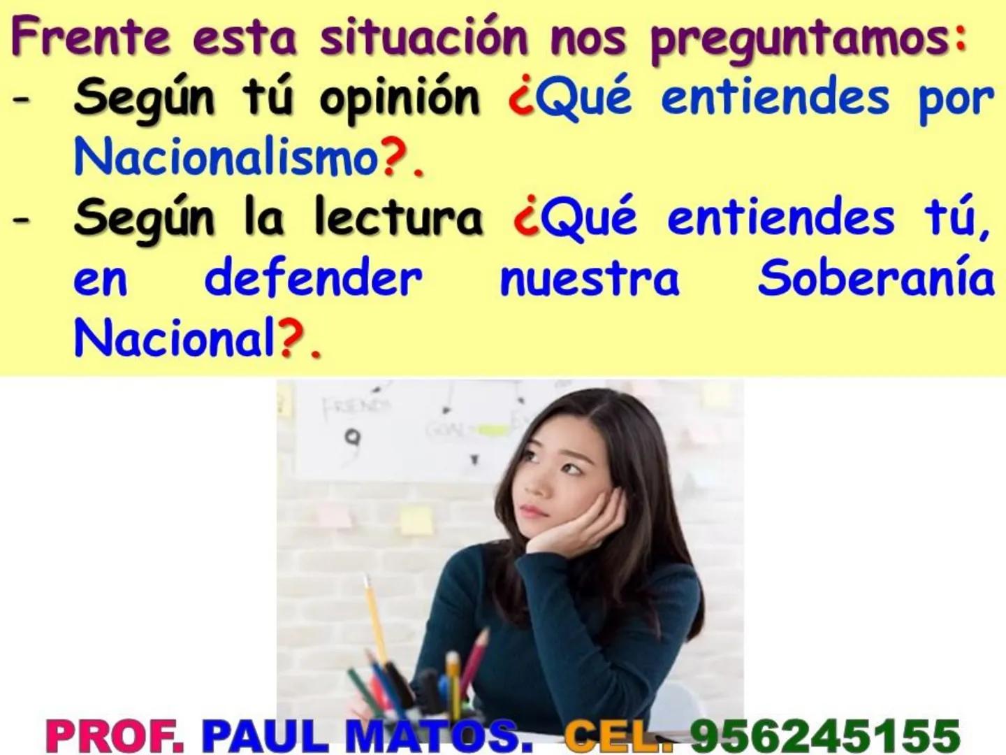 ¿Cómo fue el gobierno
nacionalista de Sánchez Cerro?
(1930-1931)
Piurano conocido como El "Mocho"
PROF PAUL MATOS. CEL. 956245155 COMPETENCI