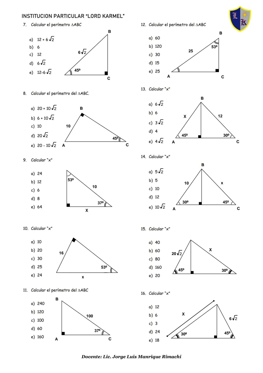 Matemáticas geometría – página 2