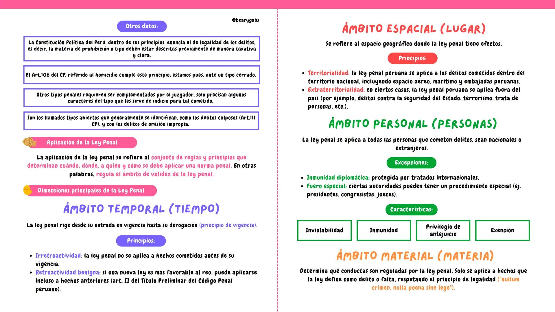 DERECHO PENAL (3ER CICLO) @bearygabs
APLICACION DE LA LEY PENAL
¿Qué es la Ley Penal?
La ley penal es la norma jurídica que establece cuáles