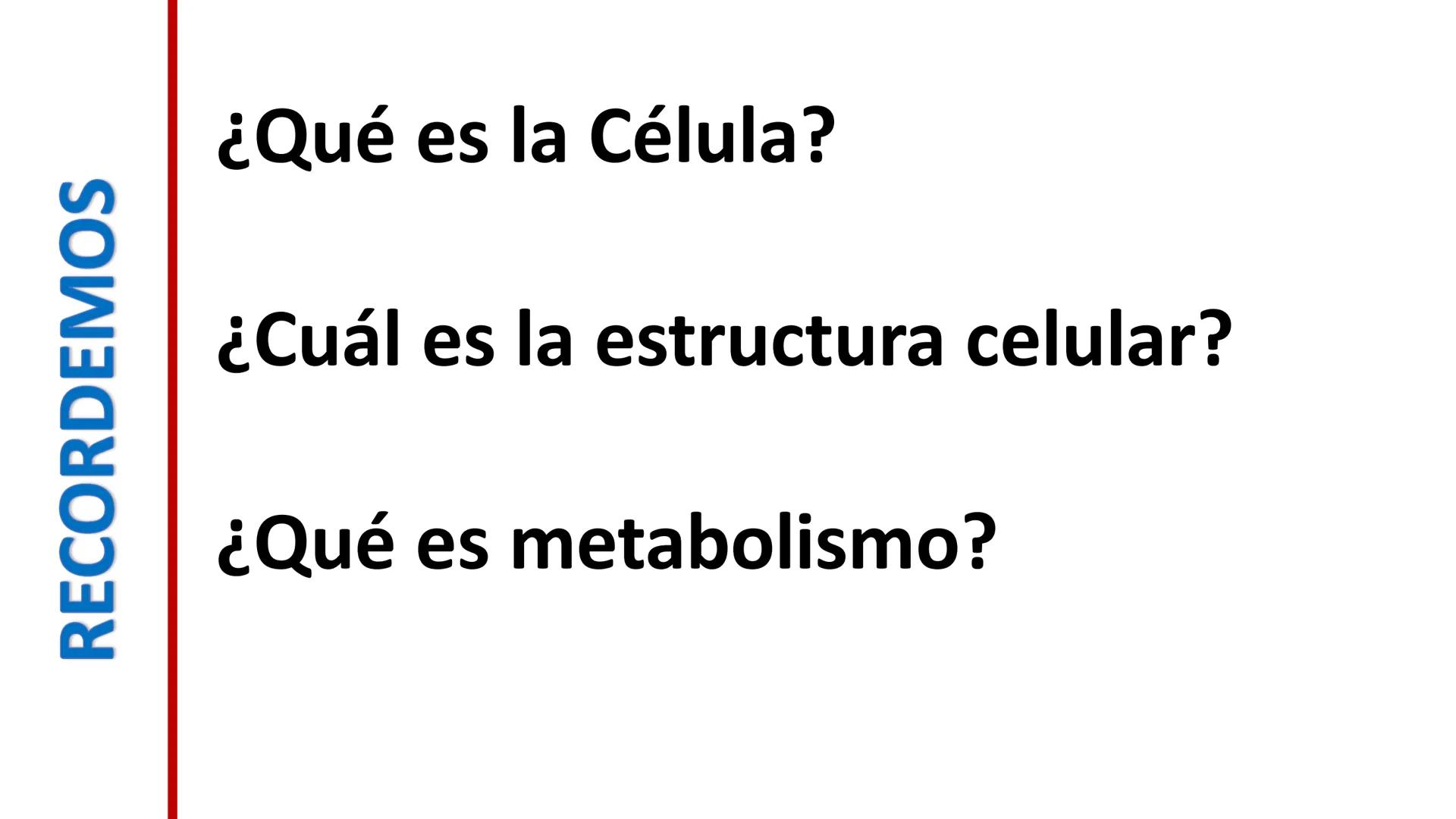 # BIOLOGIA CELULAR
EQUIPO DE DOCENTES ## MECANISMOS PARA EL METABOLISMO CELULAR.
Logro Sesión: Conocer las funciones de
peroxisomas, retíc