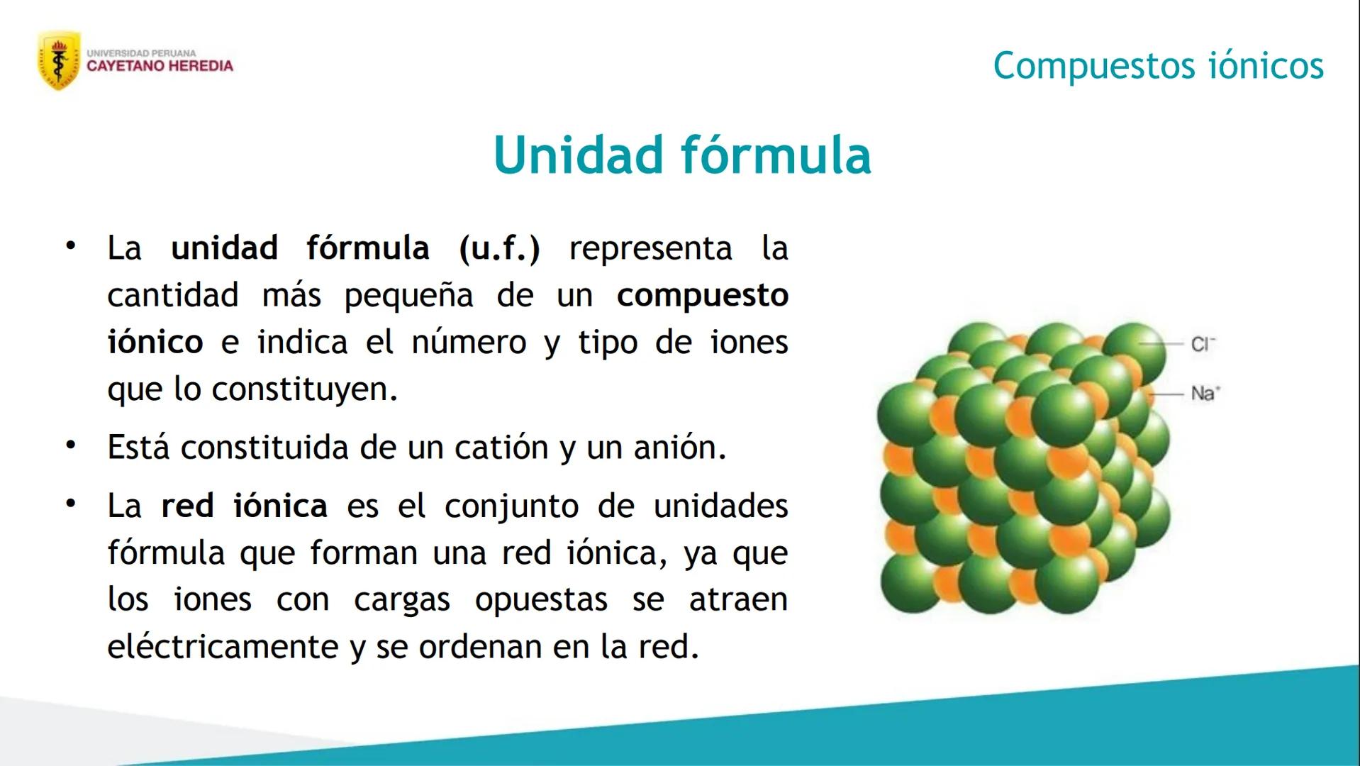 Unidad 2: Enlaces y compuestos químicos
Compuestos iónicos y
moleculares. Mol y número
de Avogrado Contenido de la sesión
• Compuestos quími