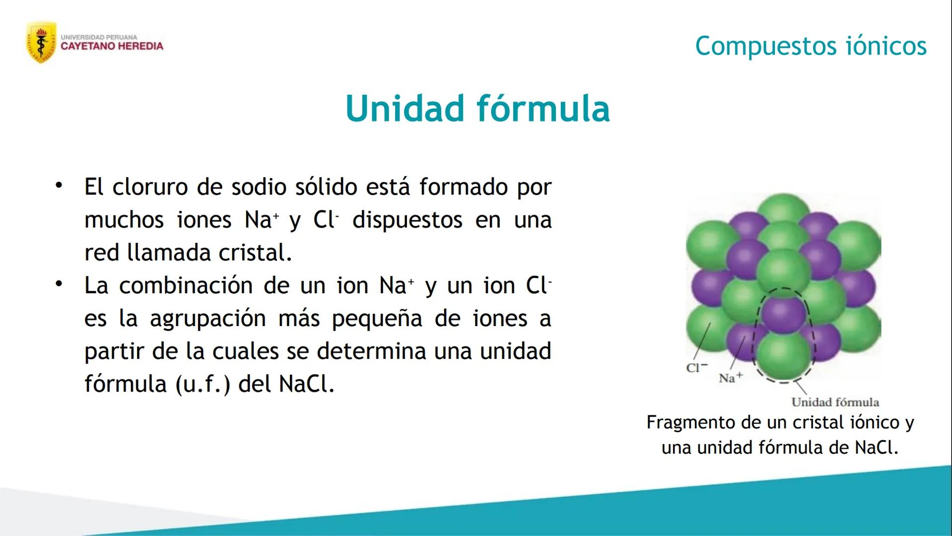 Unidad 2: Enlaces y compuestos químicos
Compuestos iónicos y
moleculares. Mol y número
de Avogrado Contenido de la sesión
• Compuestos quími