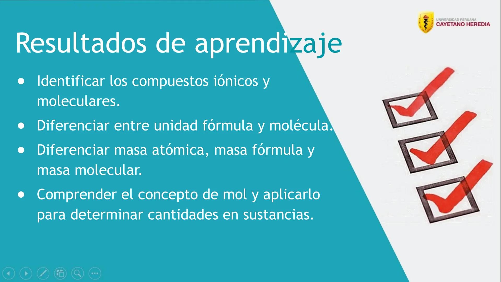 Unidad 2: Enlaces y compuestos químicos
Compuestos iónicos y
moleculares. Mol y número
de Avogrado Contenido de la sesión
• Compuestos quími