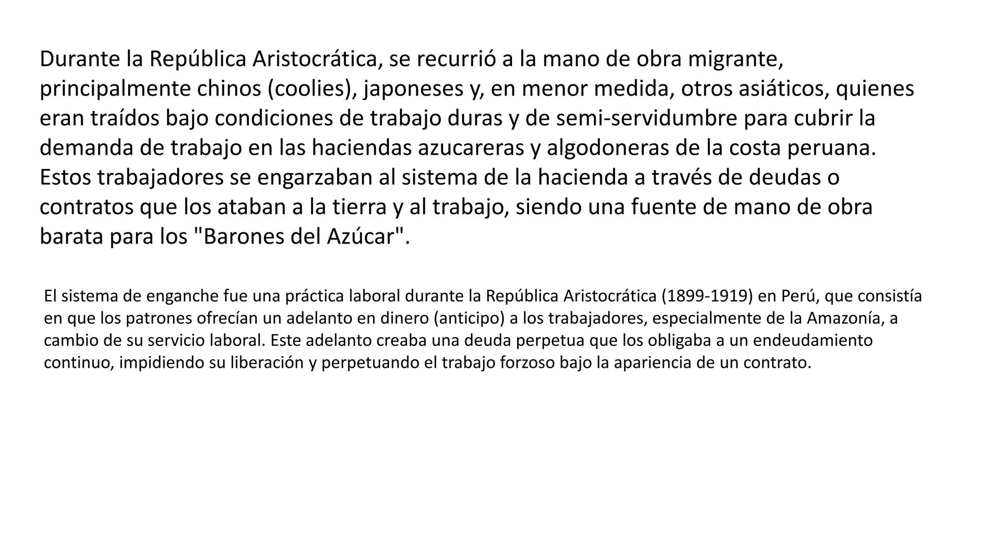 # CAPÍTULO 01:
PRIMER MILITARISMO 01. Luego de la guerra de Independencia del Perú y por la debilidad
administrativa, la fragmentación polí
