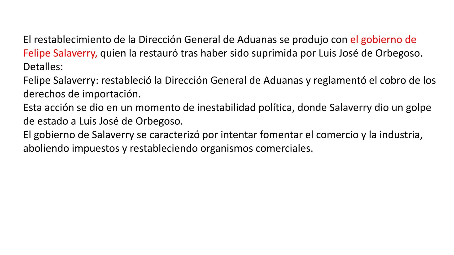 # CAPÍTULO 01:
PRIMER MILITARISMO 01. Luego de la guerra de Independencia del Perú y por la debilidad
administrativa, la fragmentación polí
