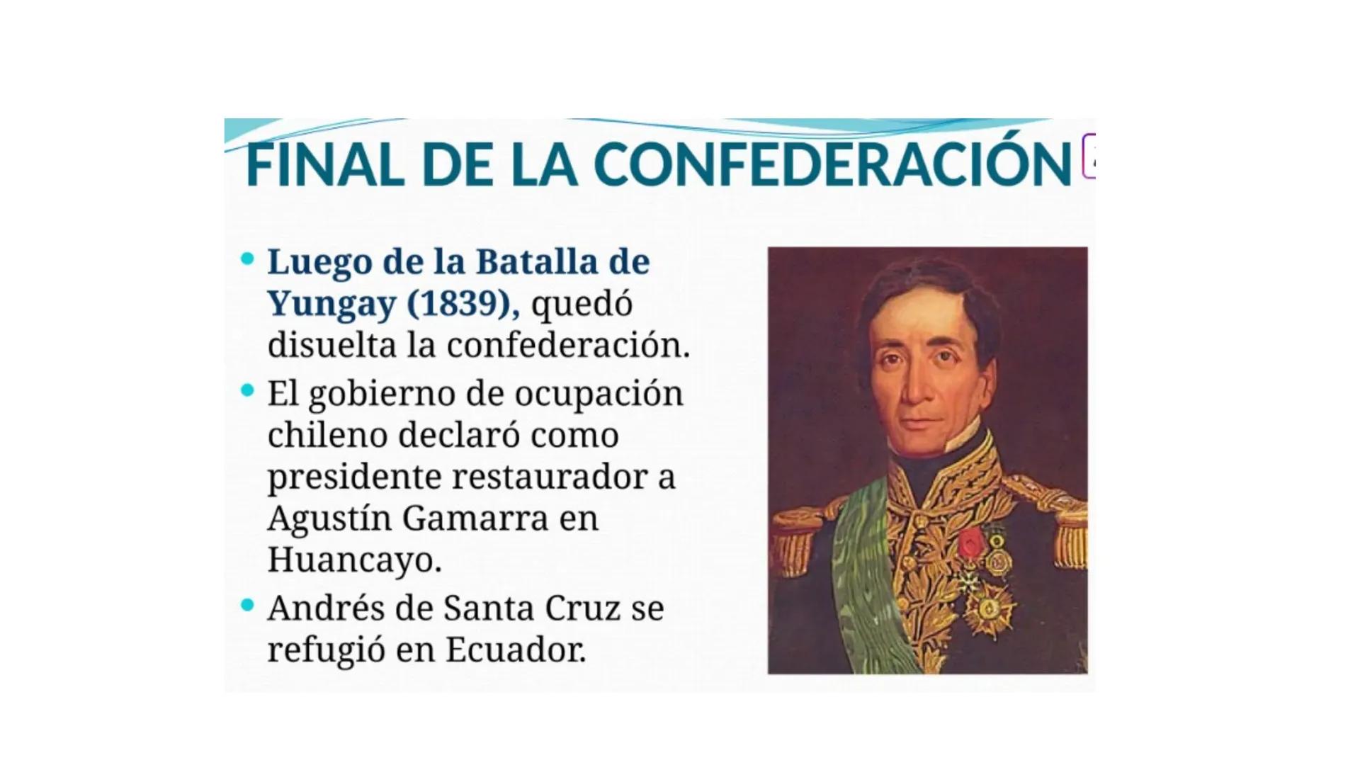 # CAPÍTULO 01:
PRIMER MILITARISMO 01. Luego de la guerra de Independencia del Perú y por la debilidad
administrativa, la fragmentación polí