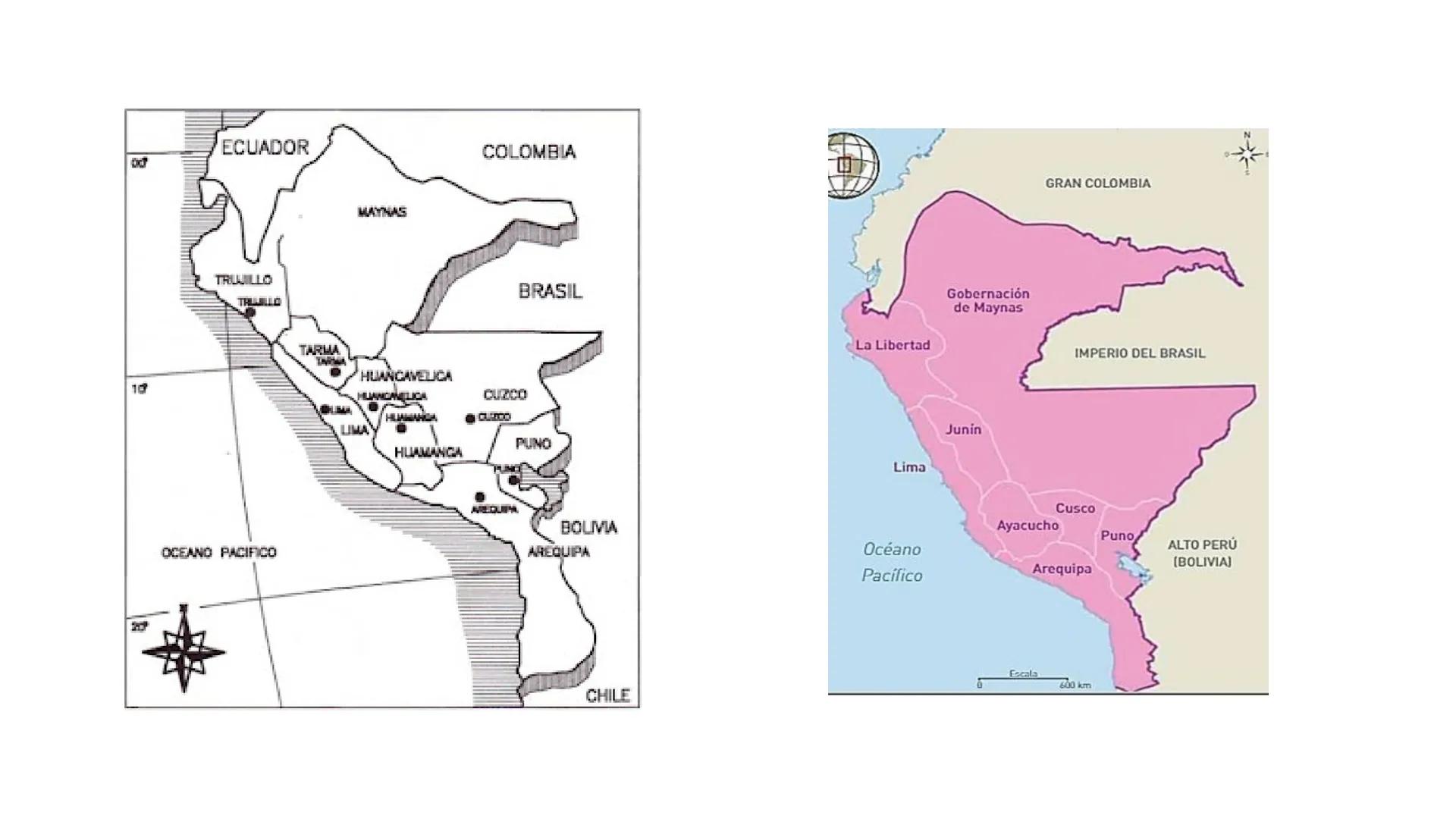 # CAPÍTULO 01:
PRIMER MILITARISMO 01. Luego de la guerra de Independencia del Perú y por la debilidad
administrativa, la fragmentación polí