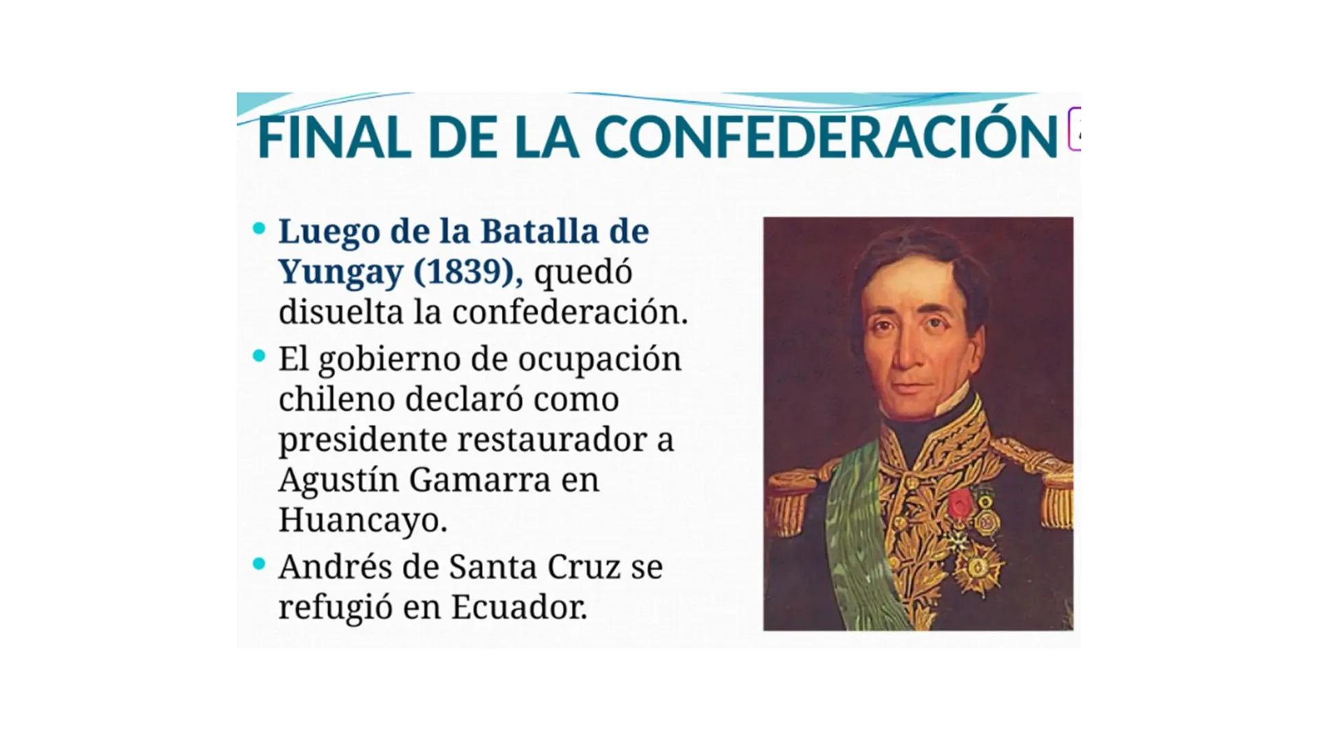 # CAPÍTULO 01:
PRIMER MILITARISMO 01. Luego de la guerra de Independencia del Perú y por la debilidad
administrativa, la fragmentación polí