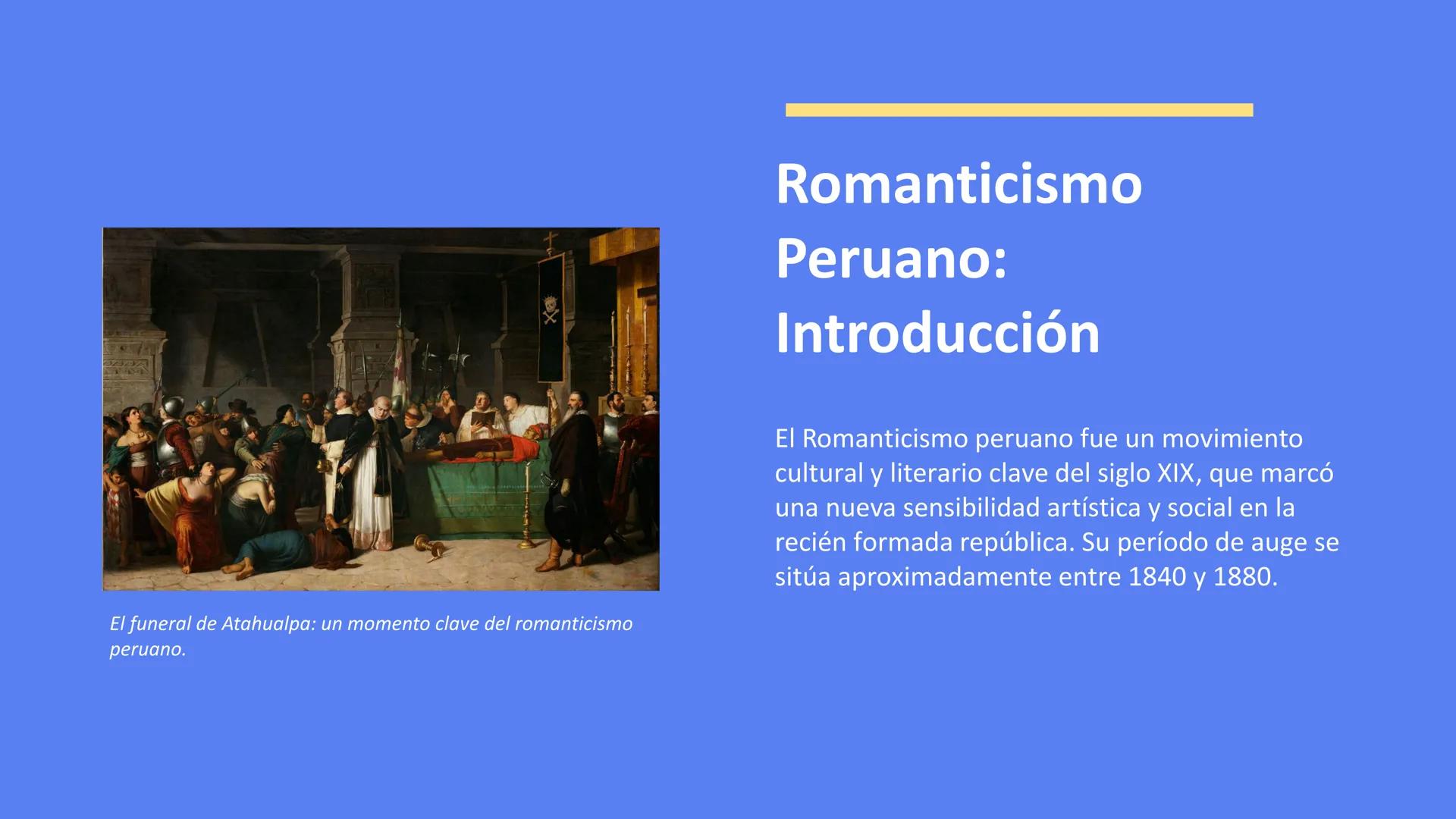 El Romanticismo
Peruano
TERATUR
ENTOS Y TENDE
EL ROMANTICISMO EN L
Forjando la identidad nacional a través de la literatura. # Índice
* C
