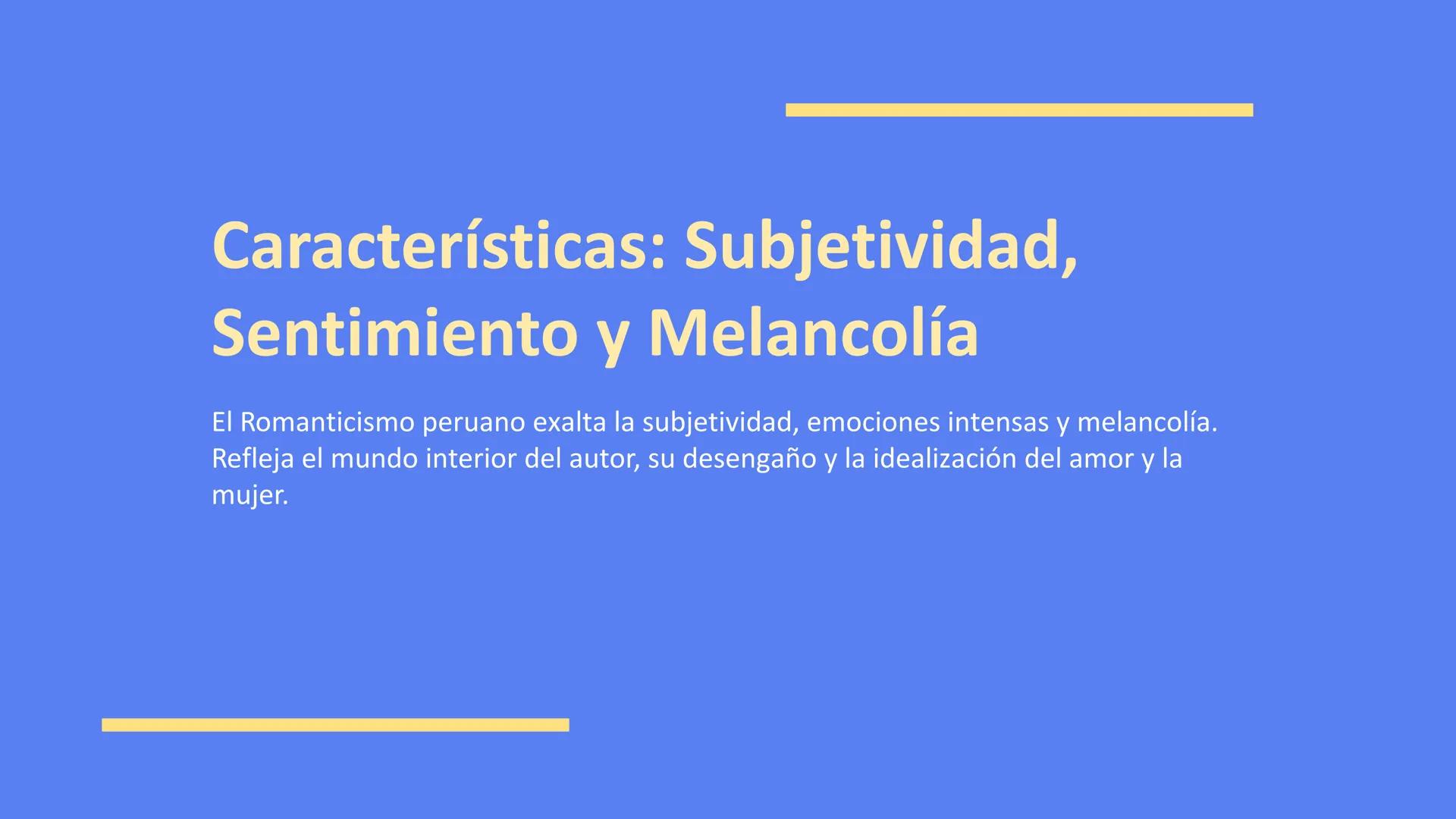 El Romanticismo
Peruano
TERATUR
ENTOS Y TENDE
EL ROMANTICISMO EN L
Forjando la identidad nacional a través de la literatura. # Índice
* C