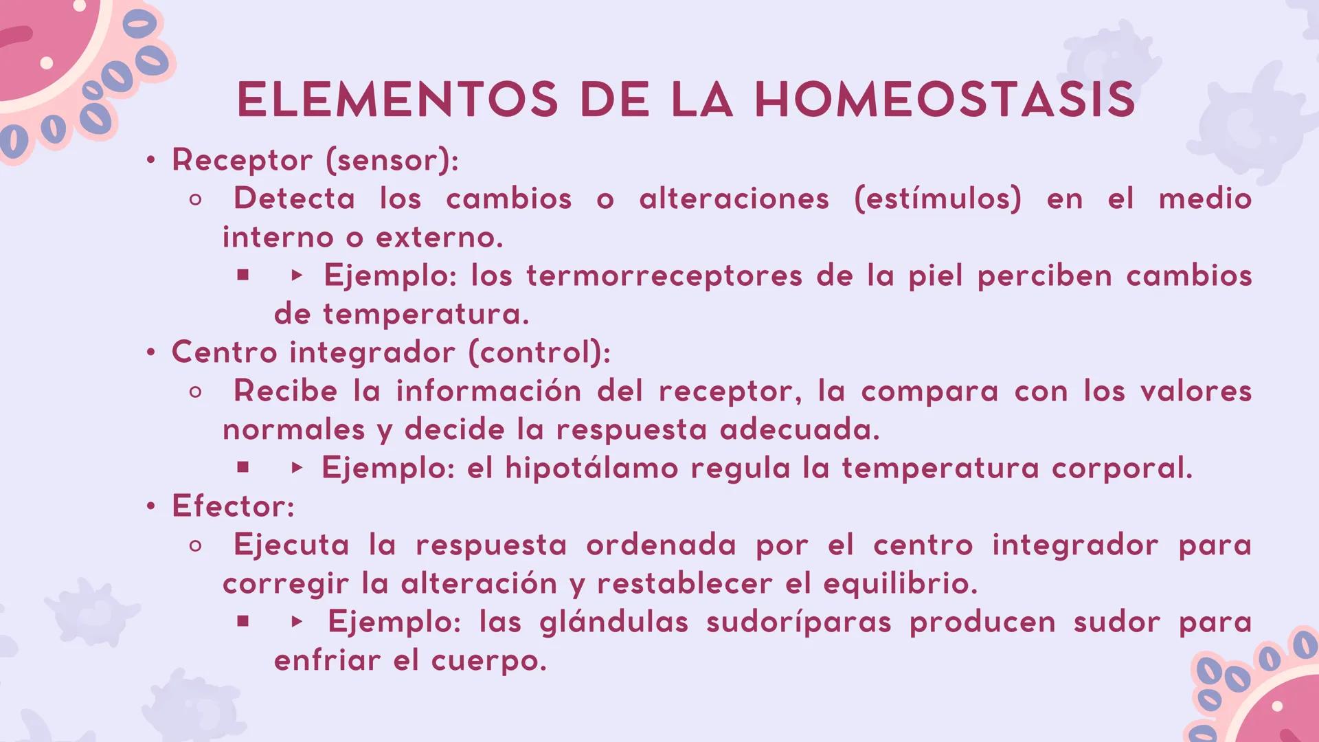 # CAP 03:
# HOMEOSTASIS
Enc.: ERICK F. LUDEÑA A. ### ¿QUE ES LA HOMEOSTASIS?
* Capacidad del organismo para mantener
un ambiente intern