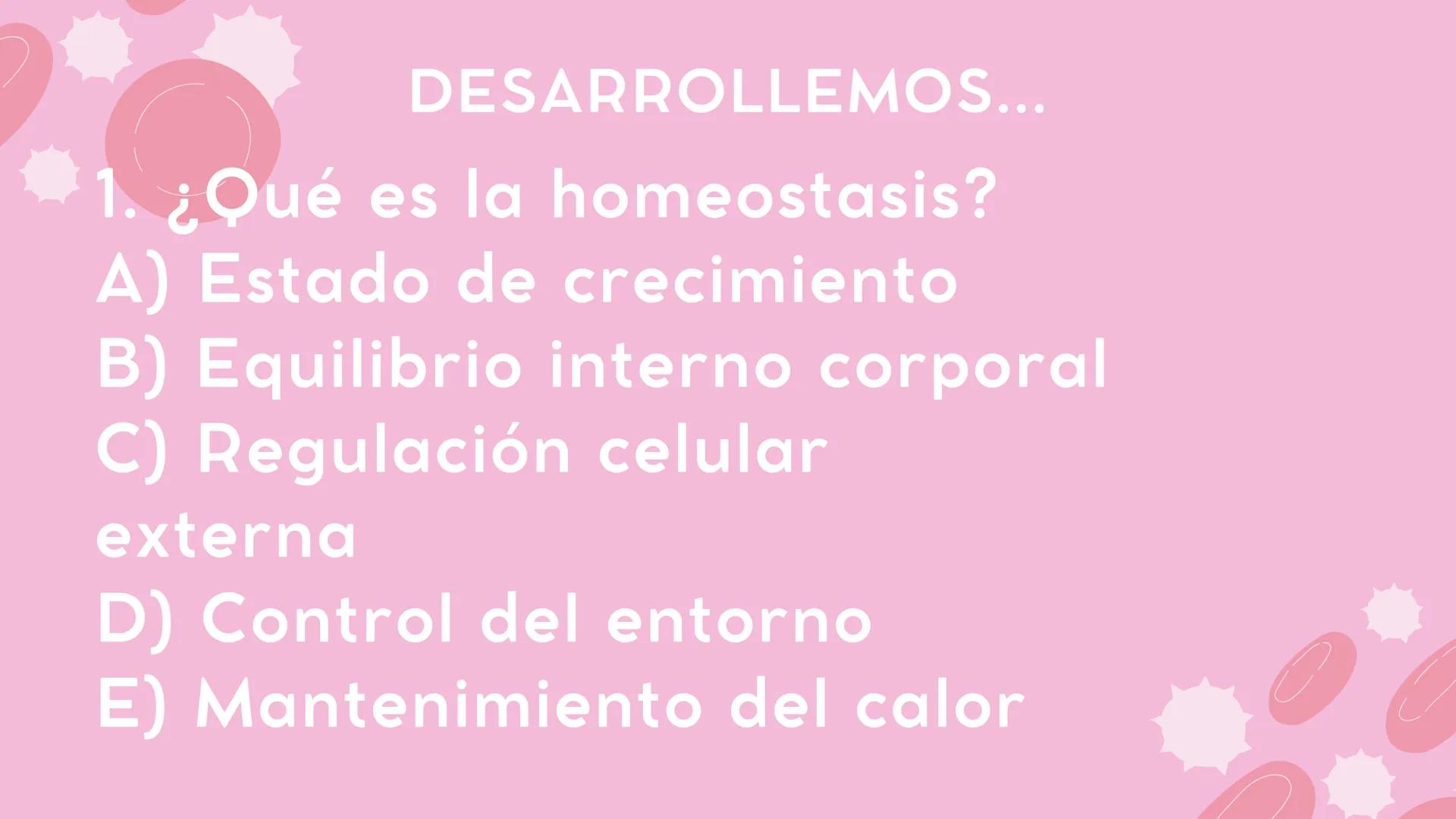 # CAP 03:
# HOMEOSTASIS
Enc.: ERICK F. LUDEÑA A. ### ¿QUE ES LA HOMEOSTASIS?
* Capacidad del organismo para mantener
un ambiente intern