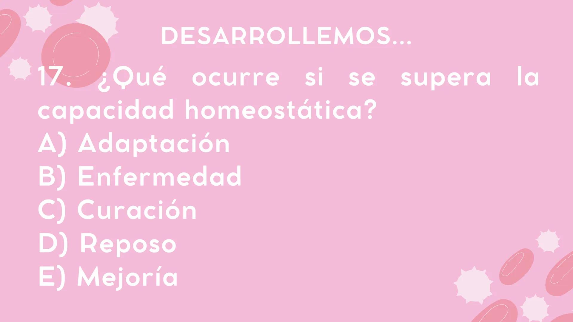 # CAP 03:
# HOMEOSTASIS
Enc.: ERICK F. LUDEÑA A. ### ¿QUE ES LA HOMEOSTASIS?
* Capacidad del organismo para mantener
un ambiente intern